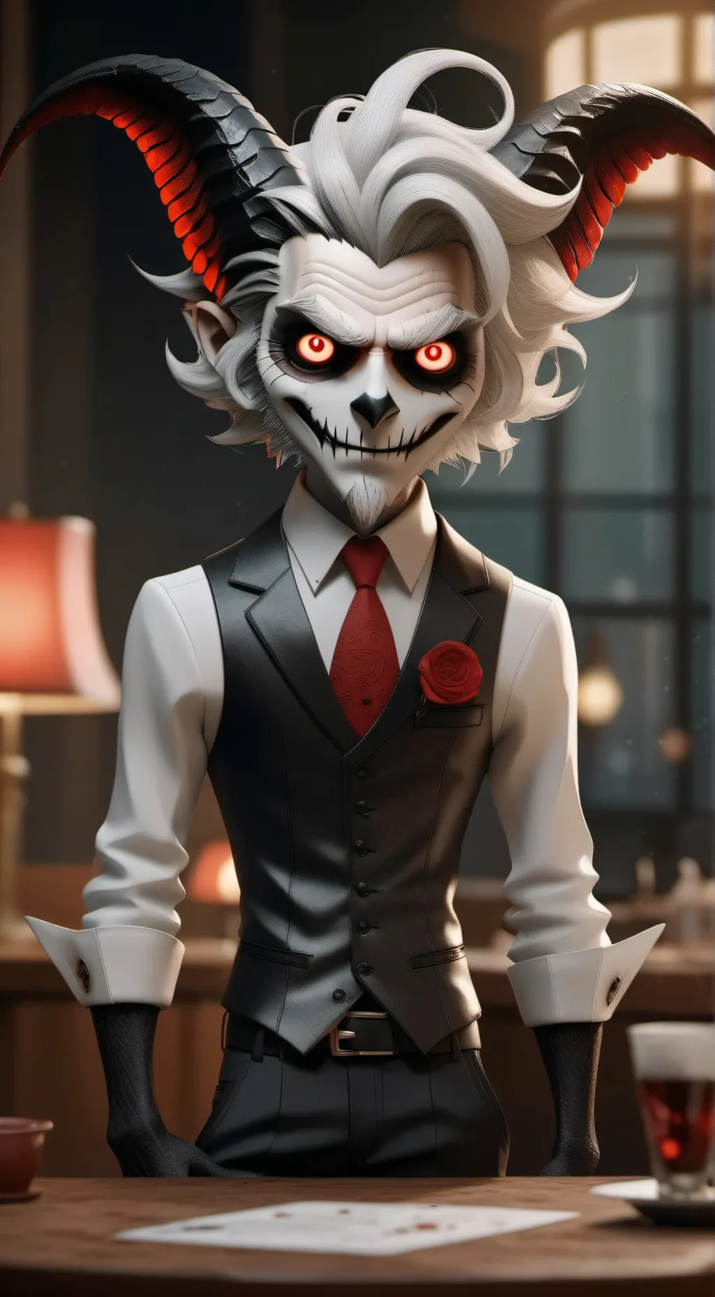 ai character: HH panic attack background