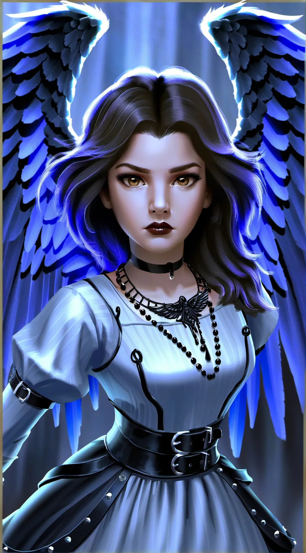 ai character: Angel background