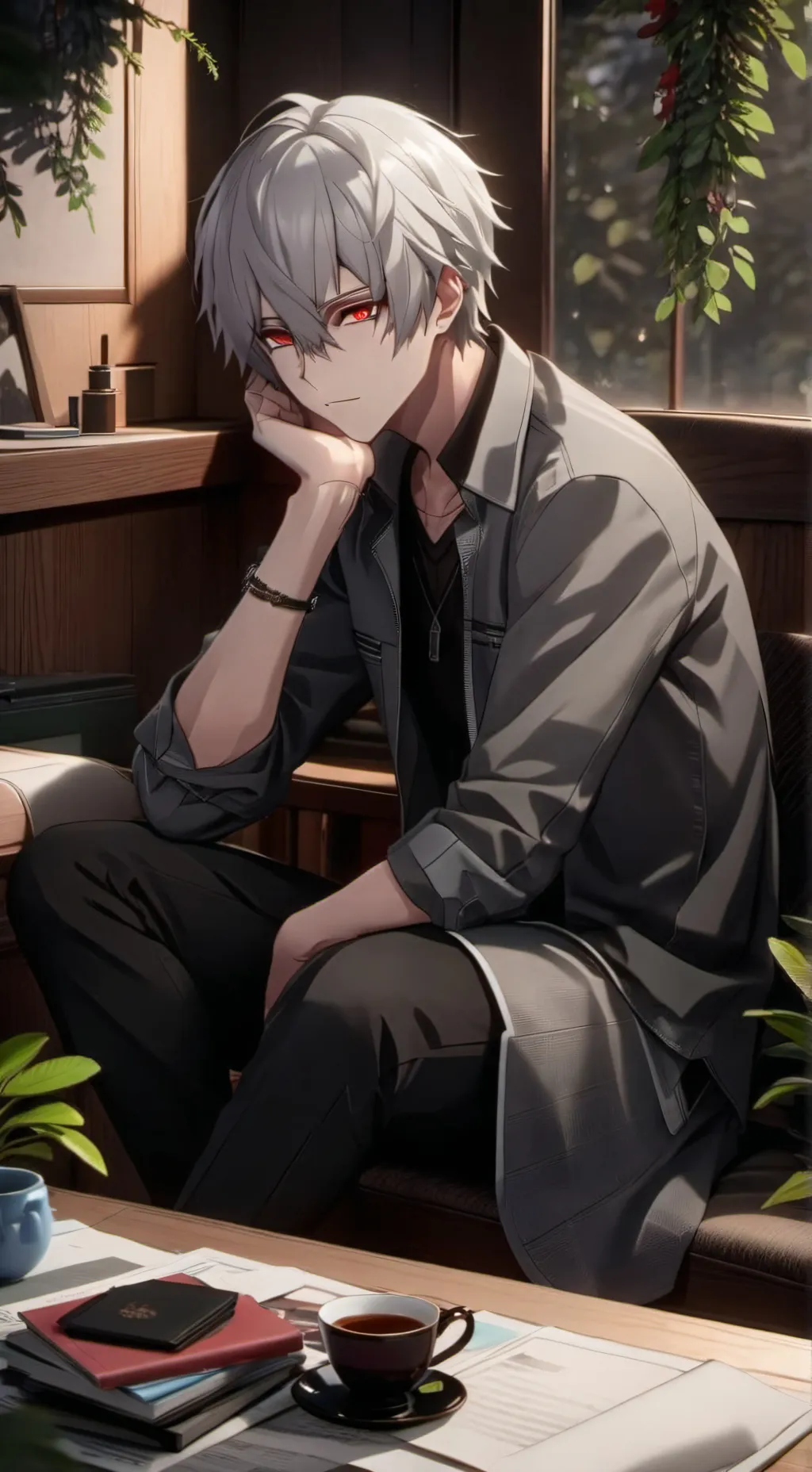 ai character: Алексей background