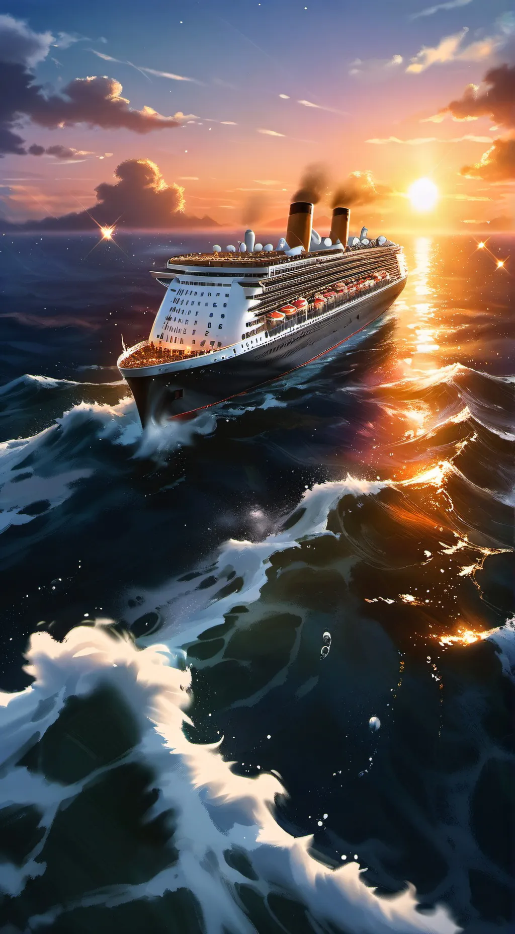 ai character: Forsaken on ship background