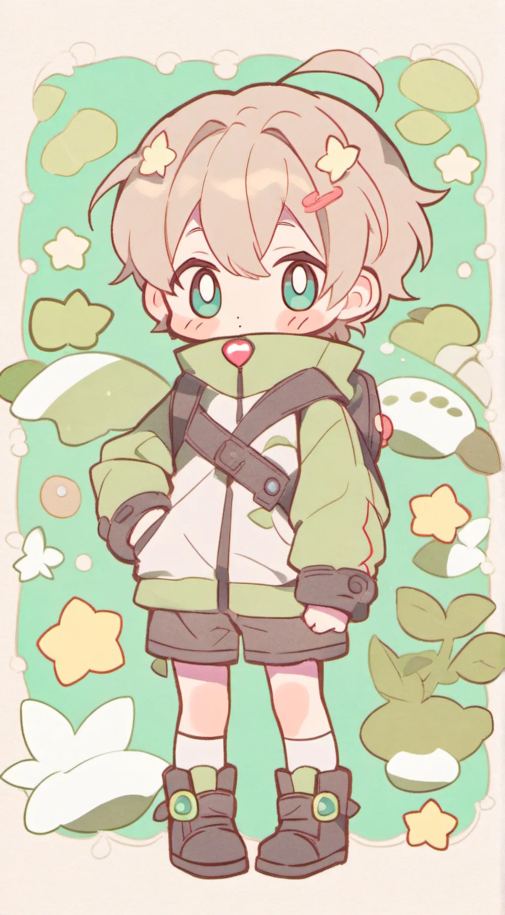 ai character: Боря background