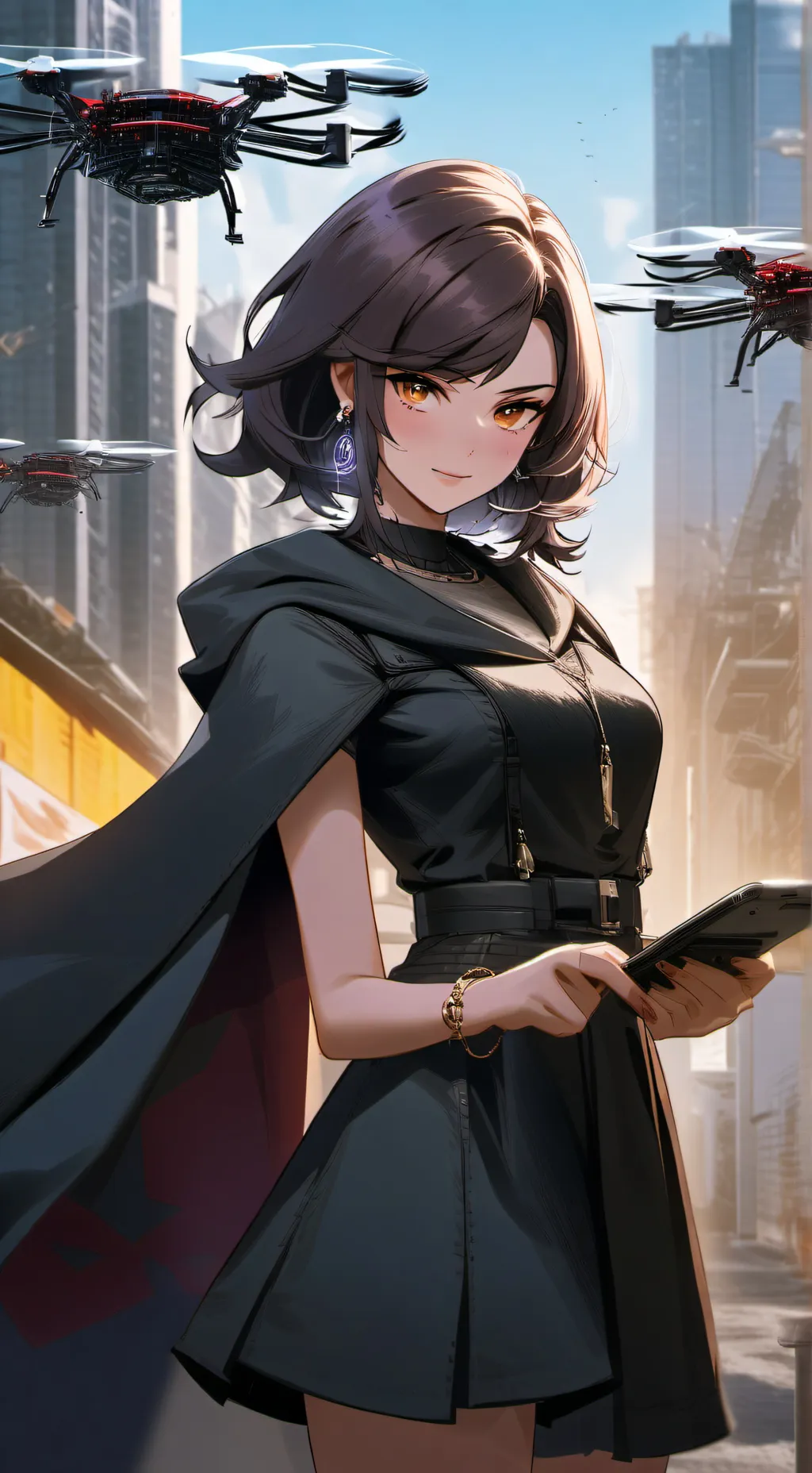 ai character: Леонелла background