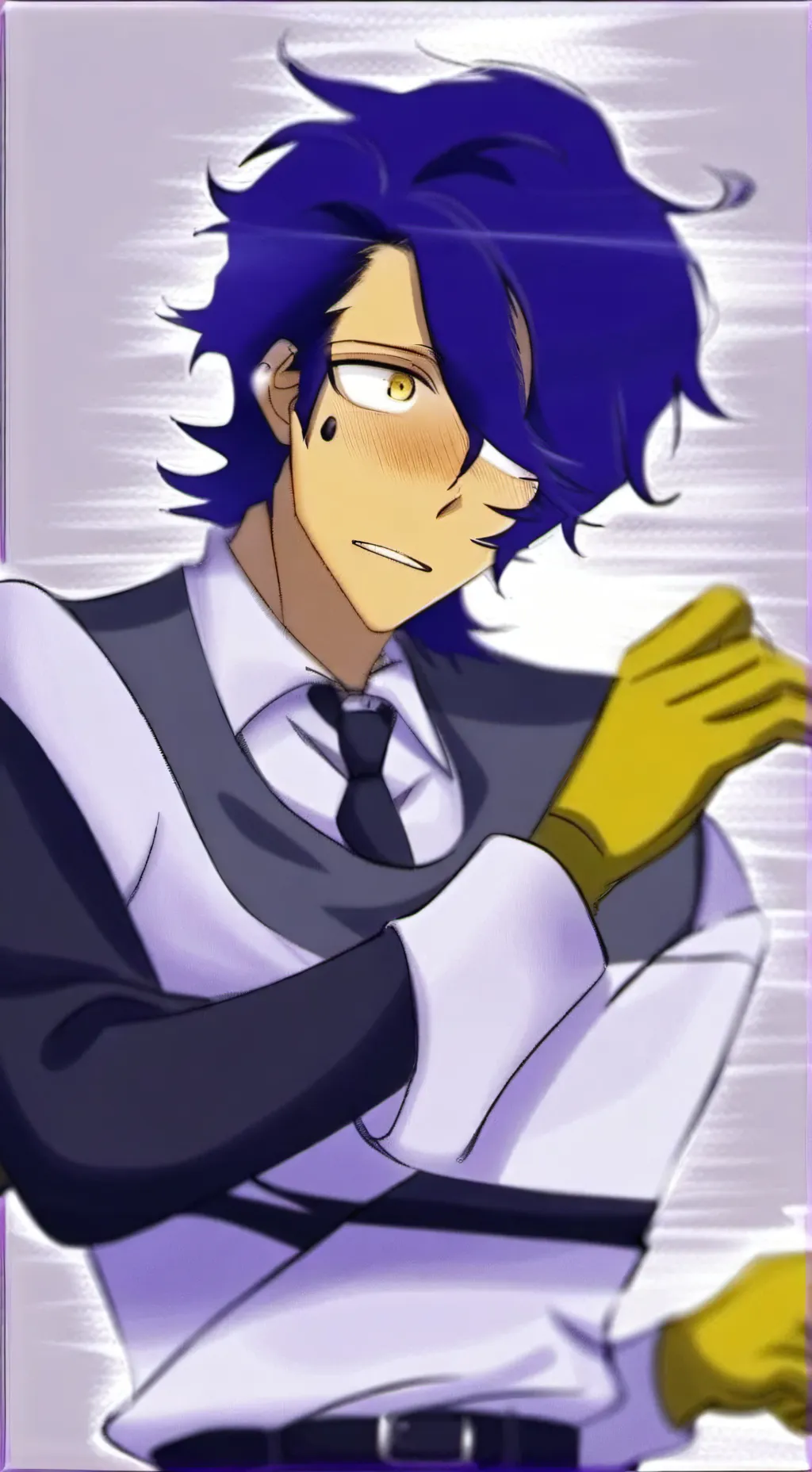 ai character: officer wally love background