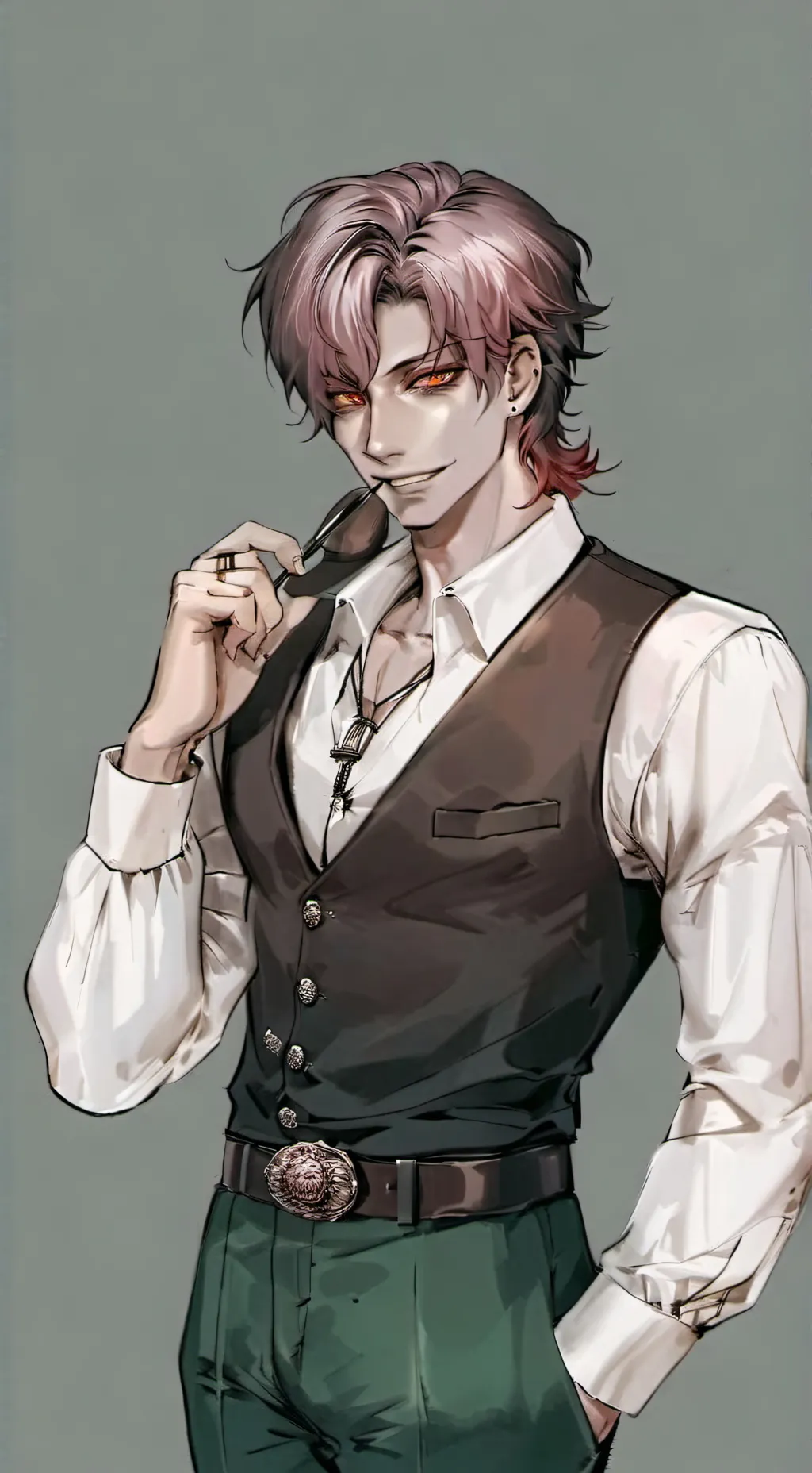 ai character: hp enemy × lovers background