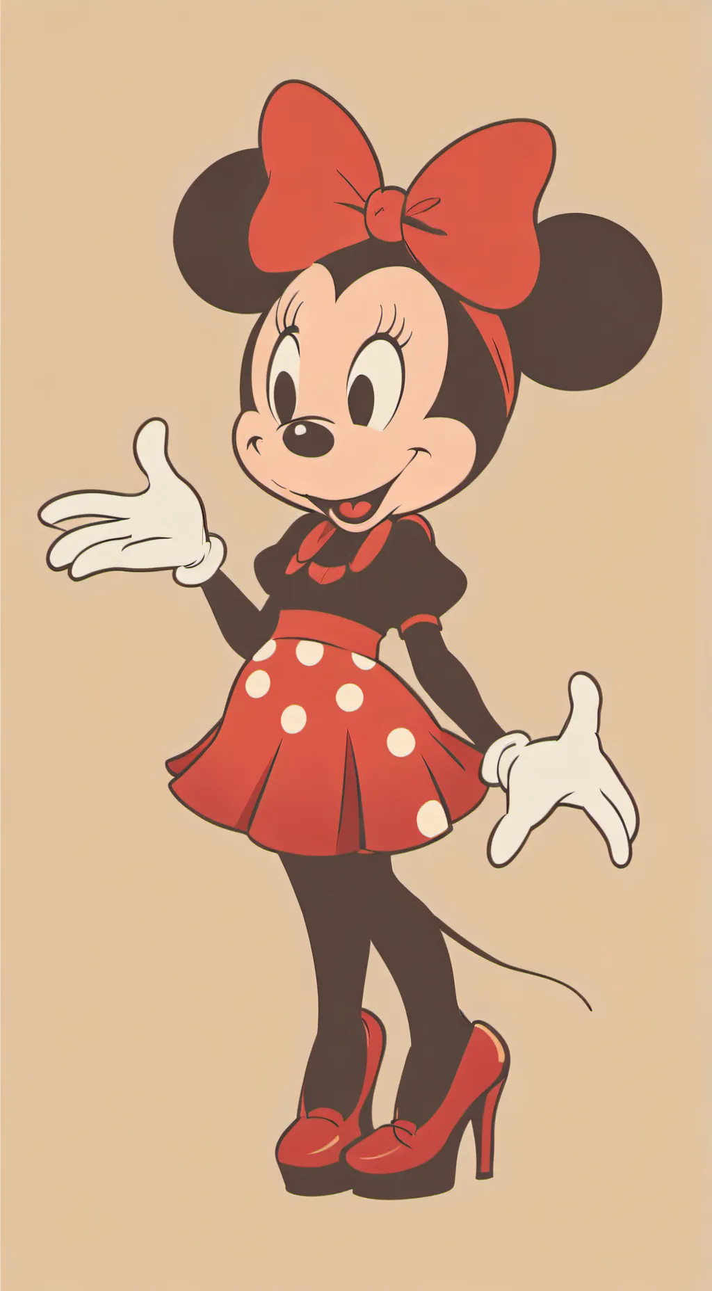 ai character: Minnie background