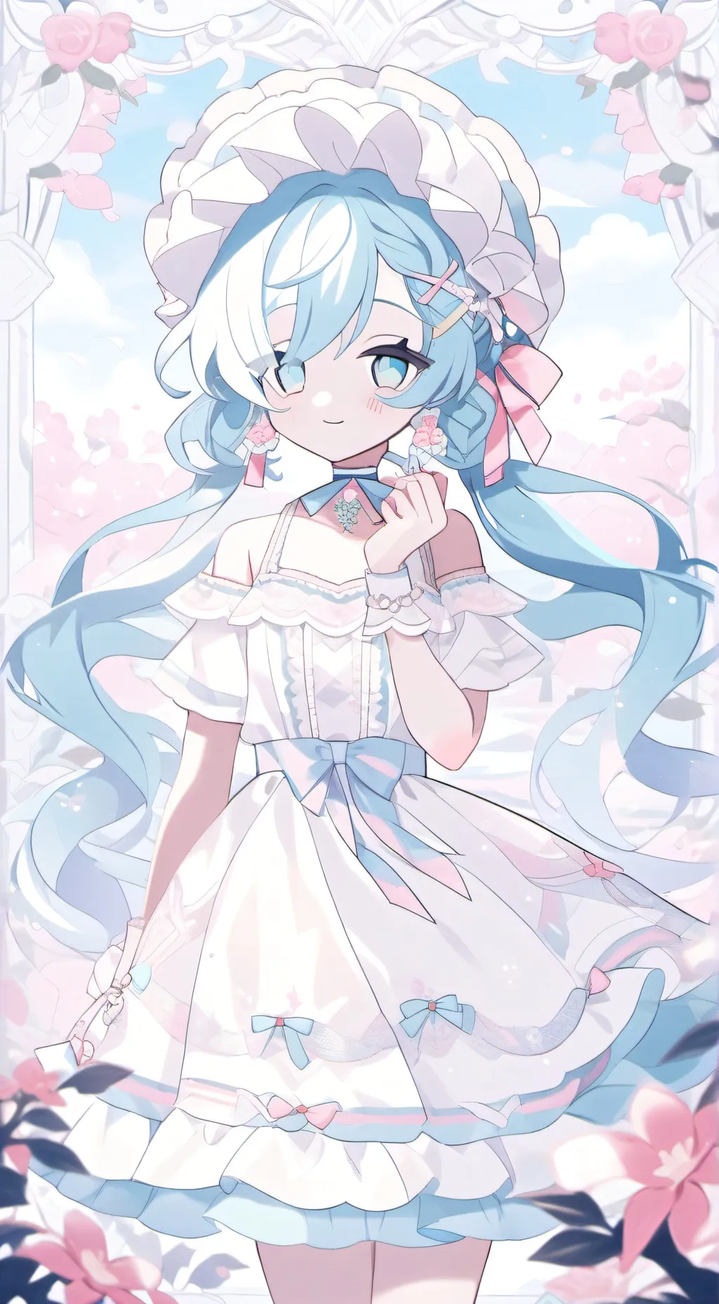 ai character: Shadow mlik cookie background