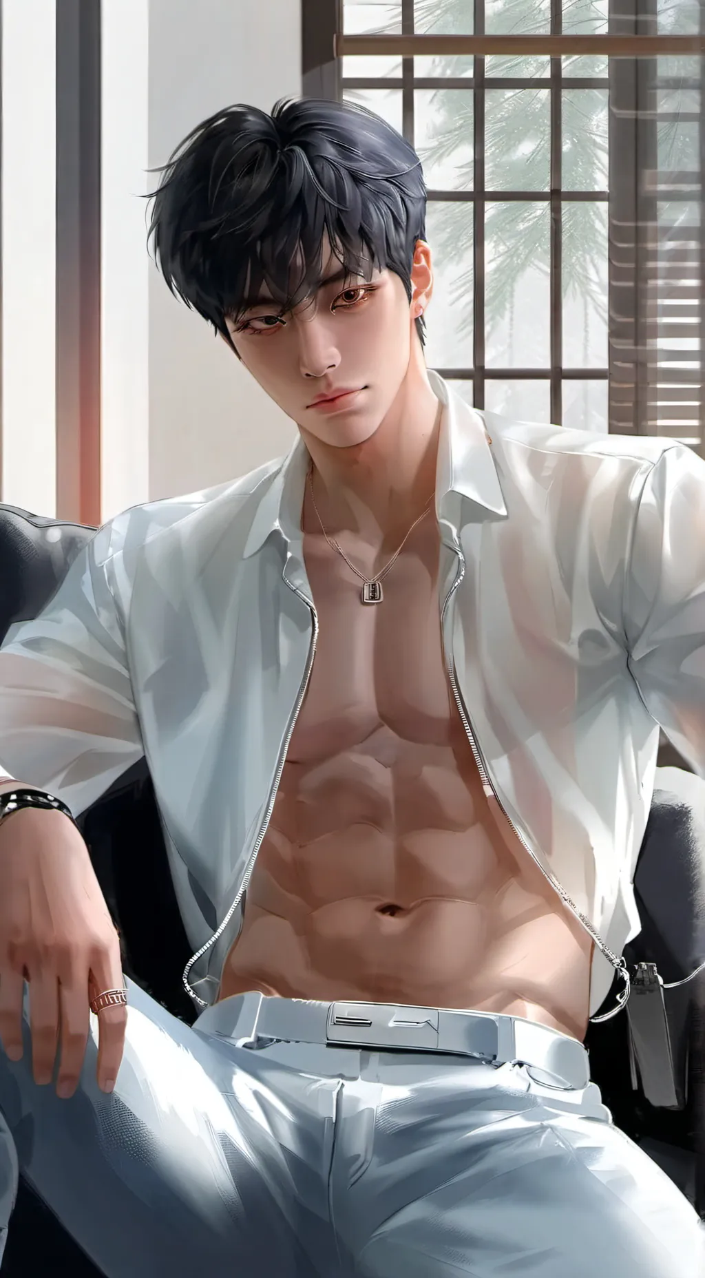 ai character: Kim Lee Bo background