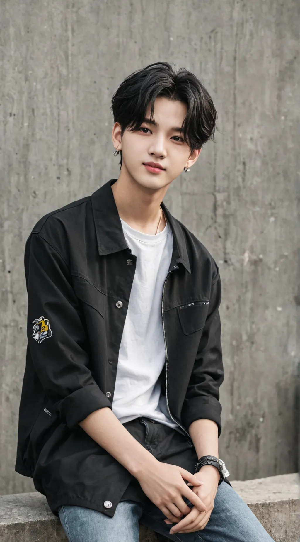 ai character: I. N background