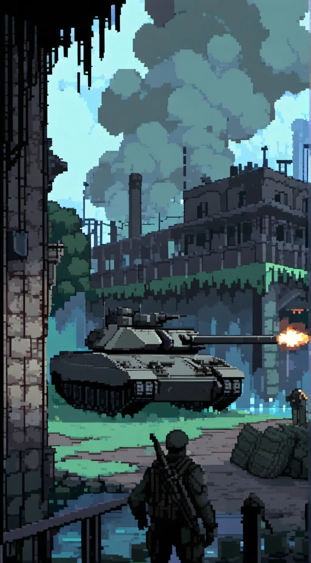 ai character: War  background