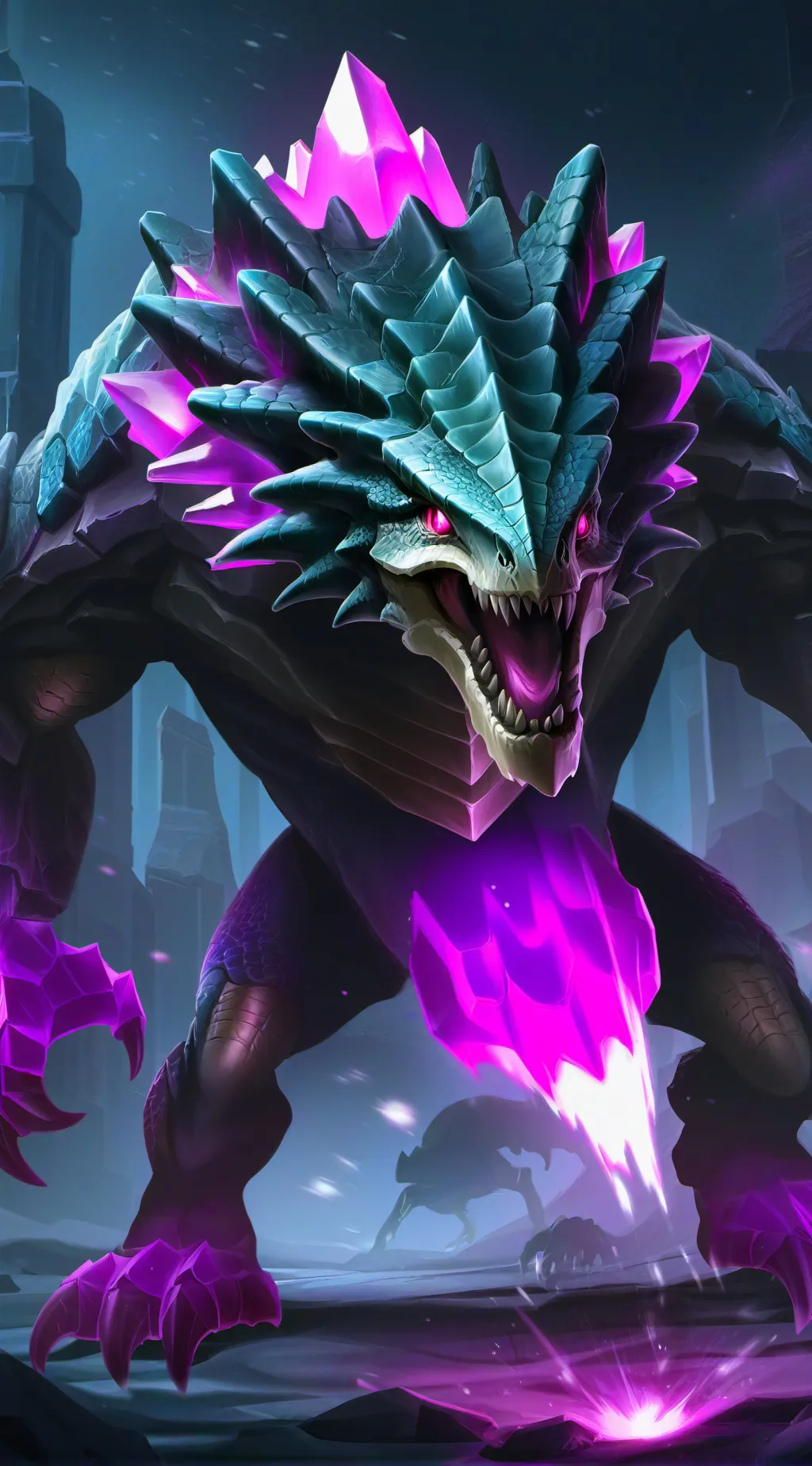 ai character: Failed Experiment background