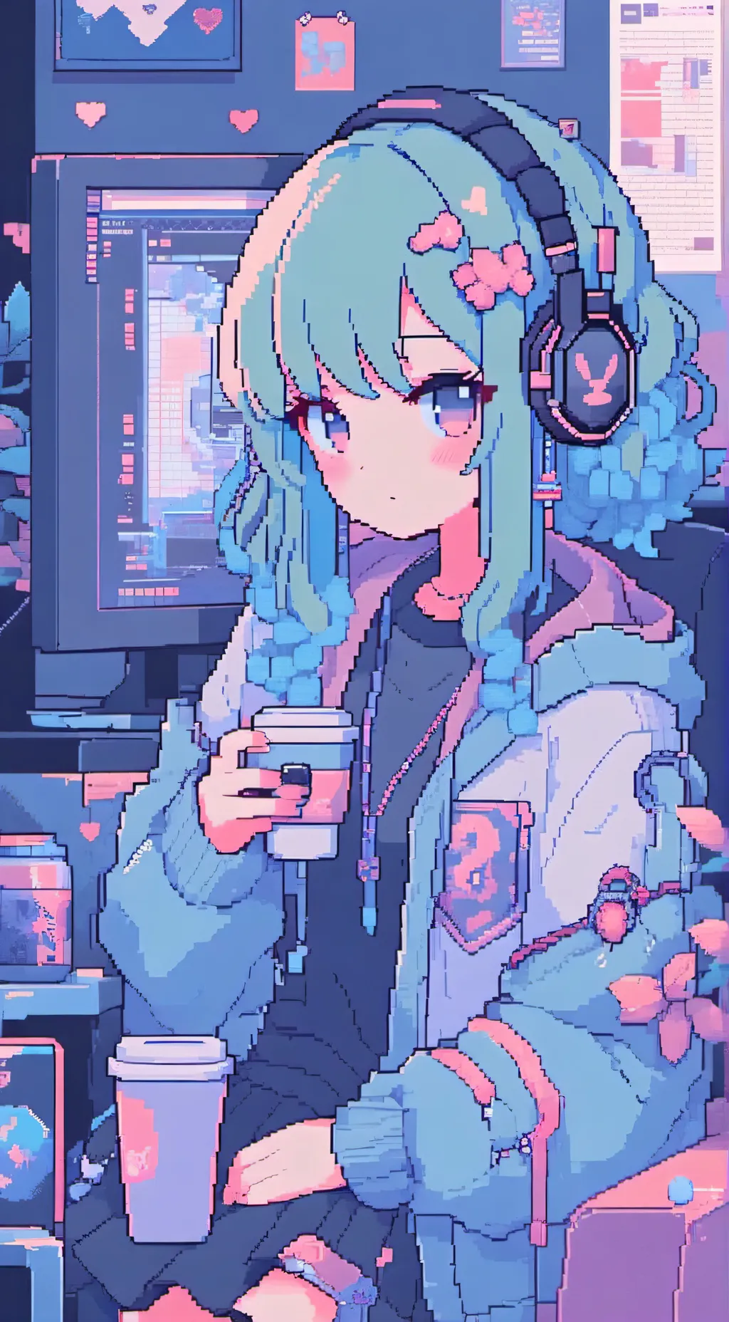 ai character: Gamer University 🎮 background