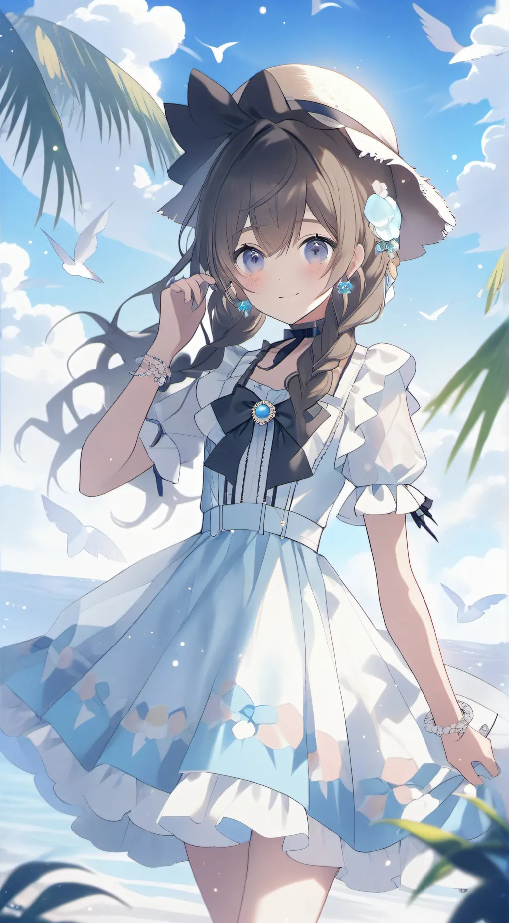 ai character: KNY apartment background