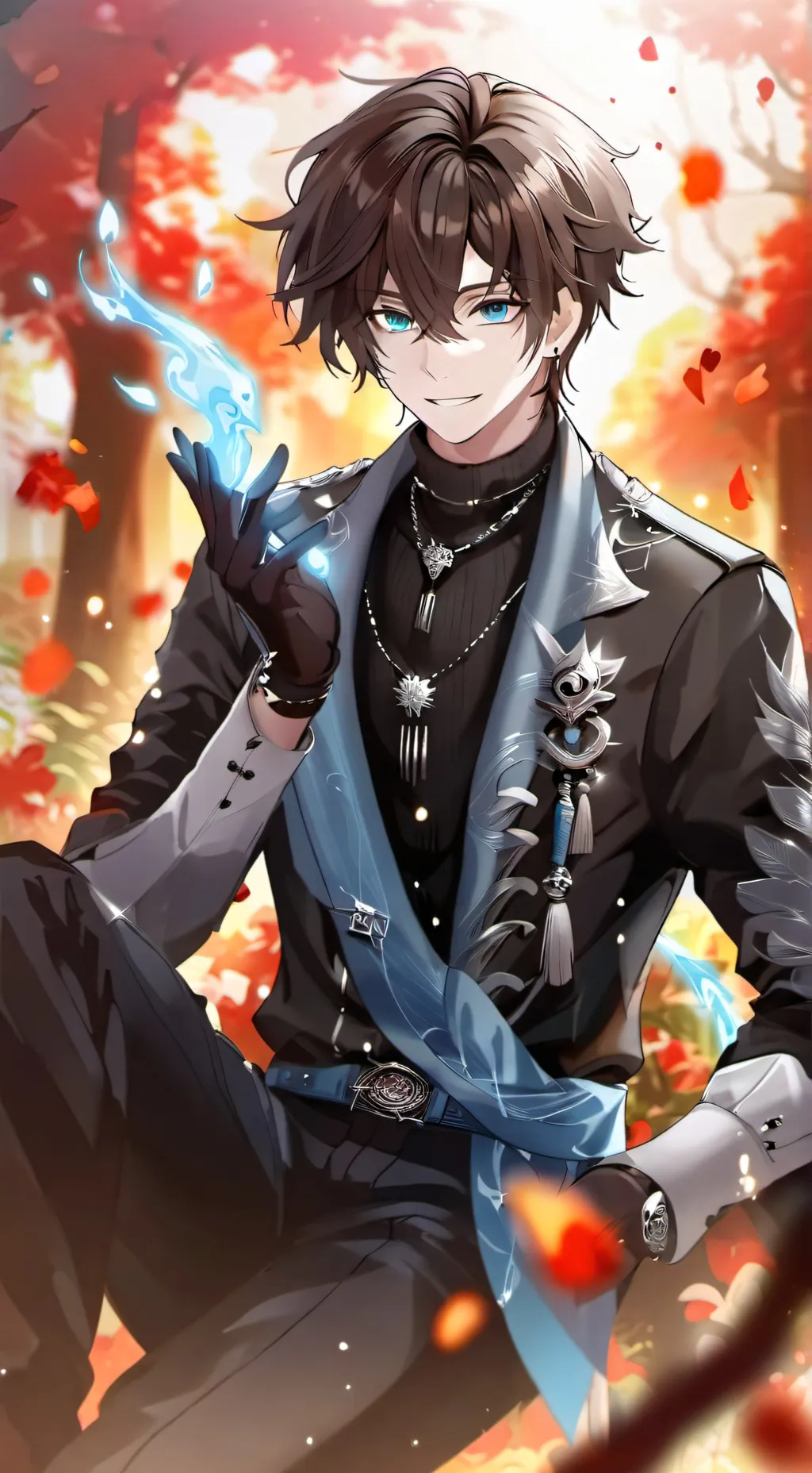 ai character: Destin background