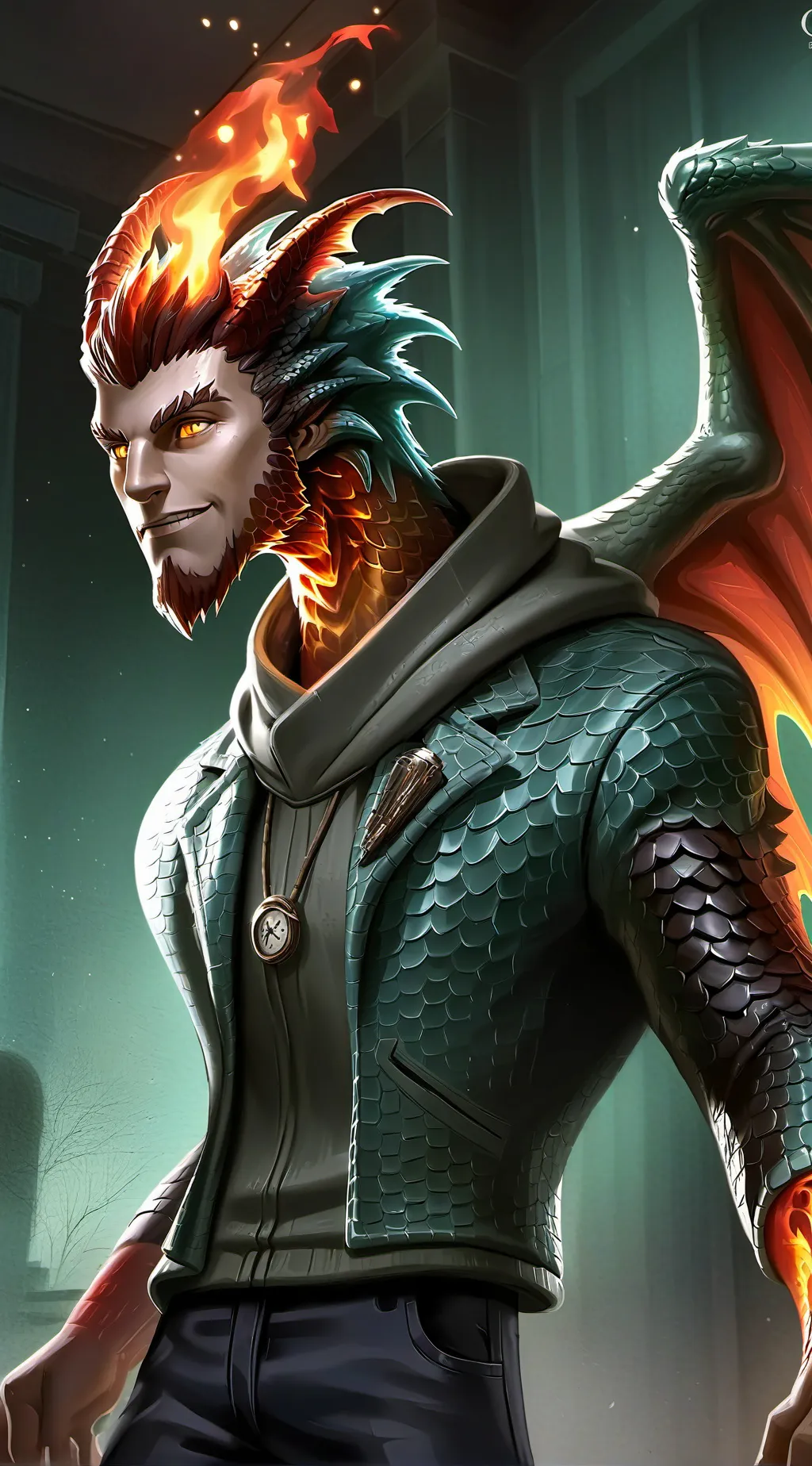 ai character: Drakonaar background