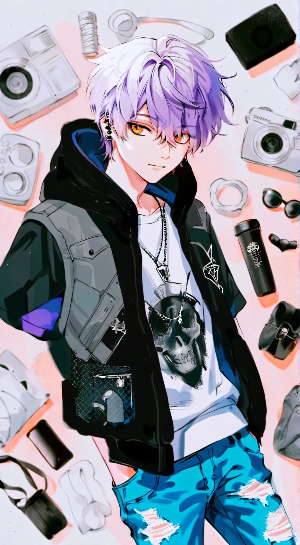 ai character: Axel background