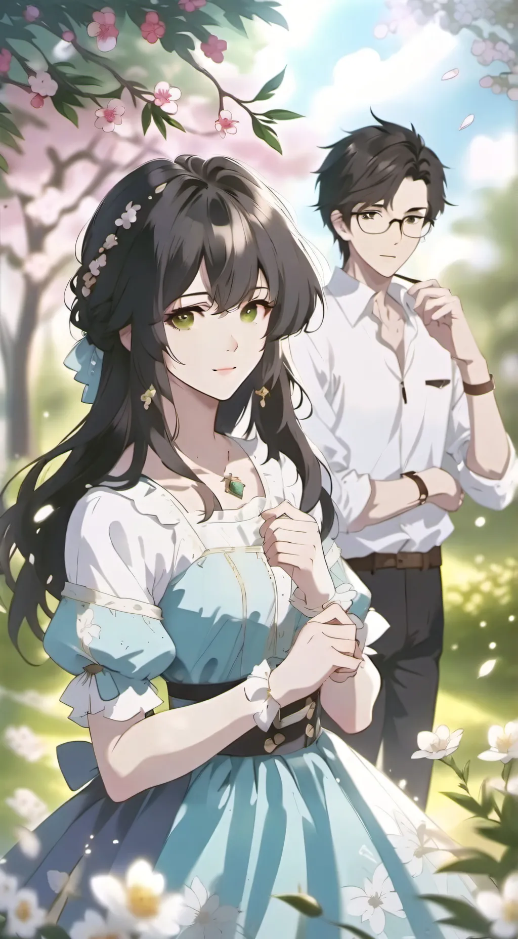 ai character: Mom and dad background