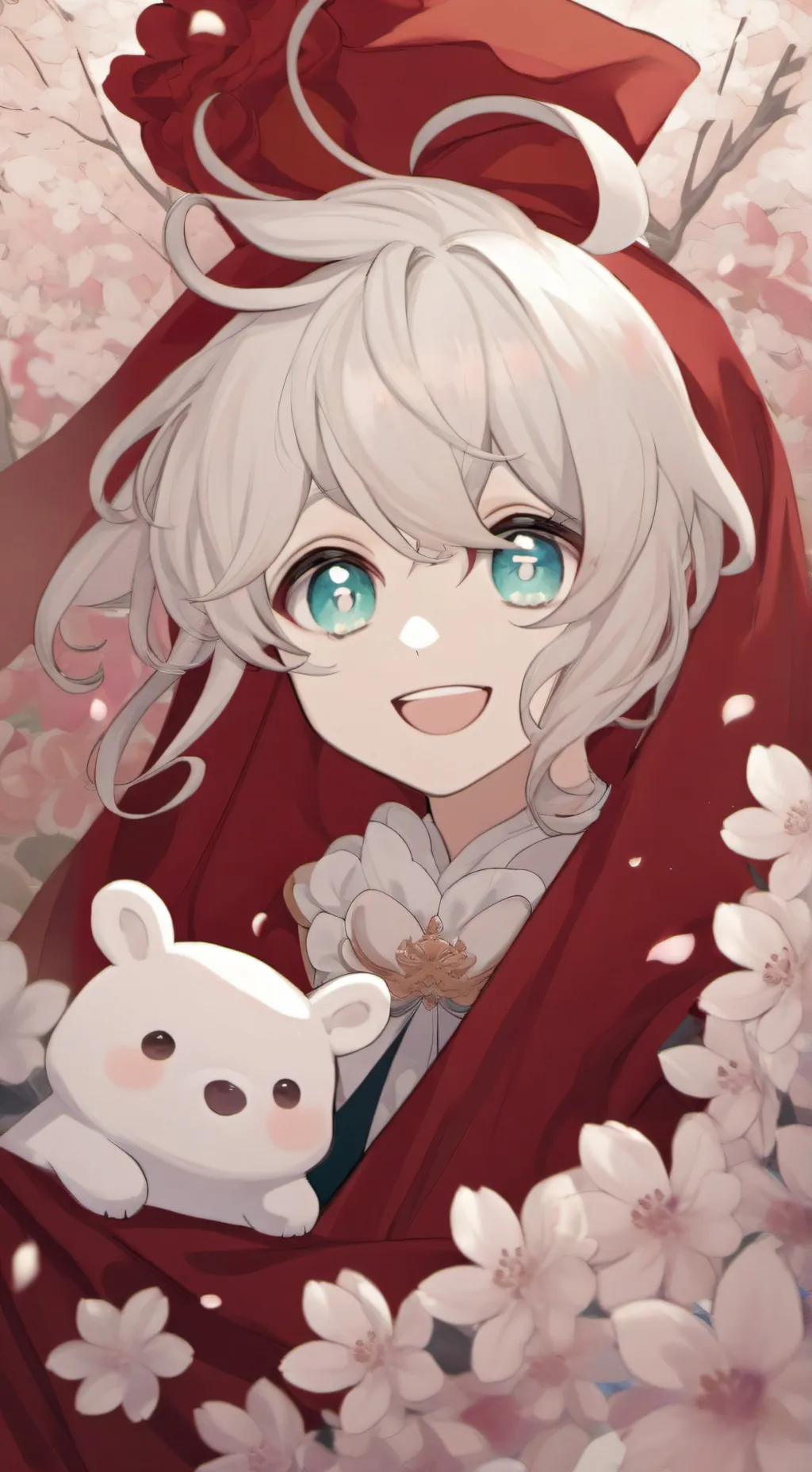 ai character: garoto fofo background