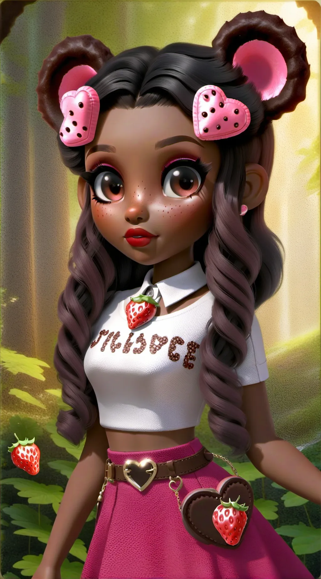 ai character: choco background