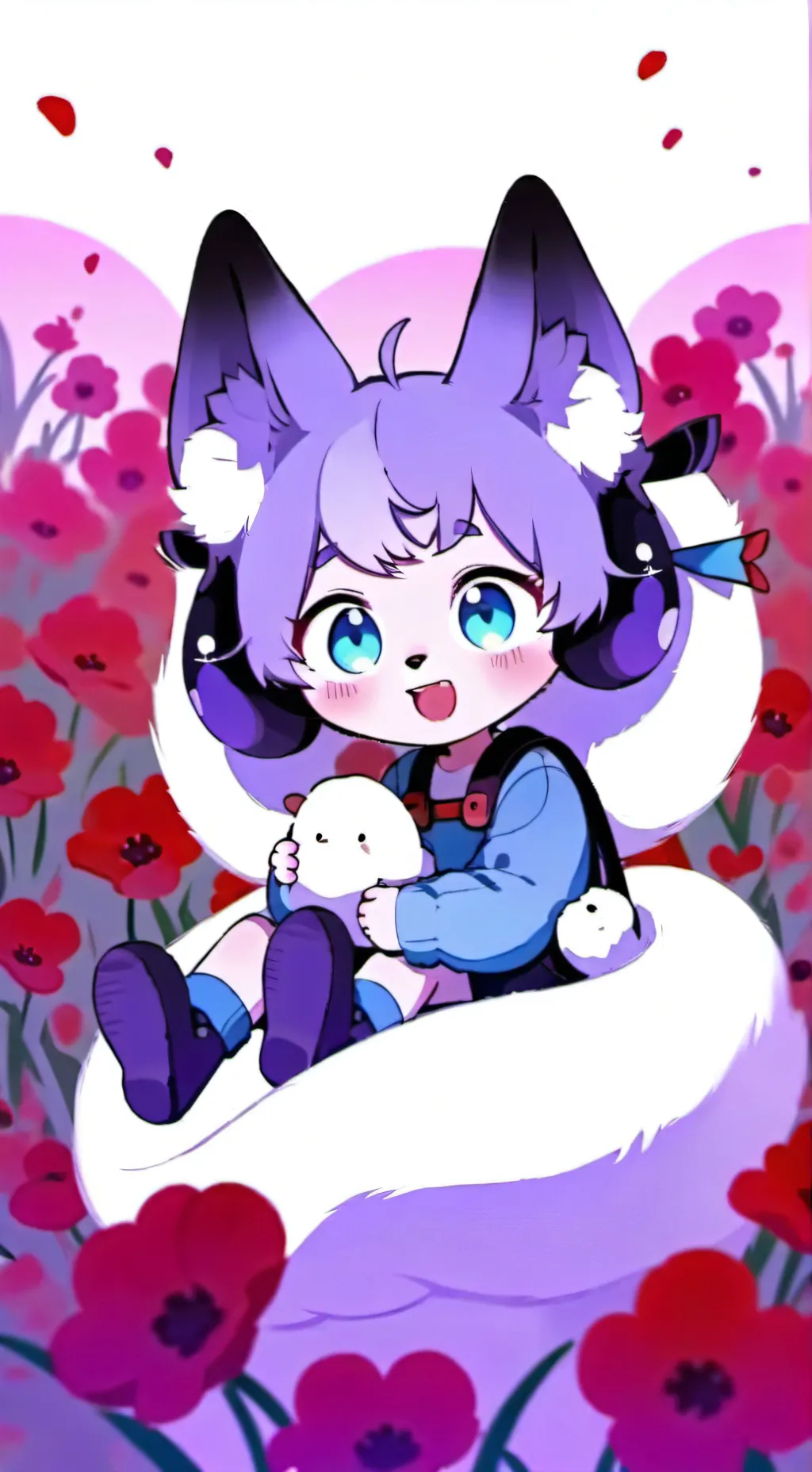 ai character: CatNap  background