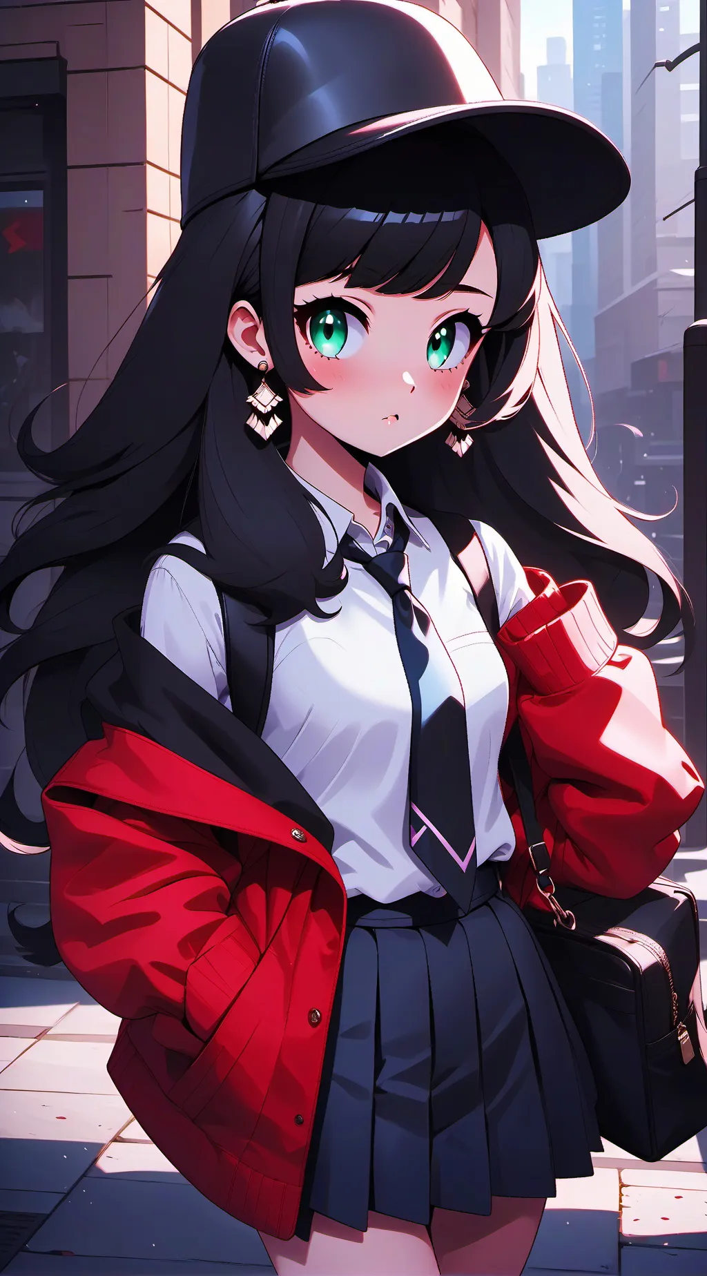 ai character: suki  background