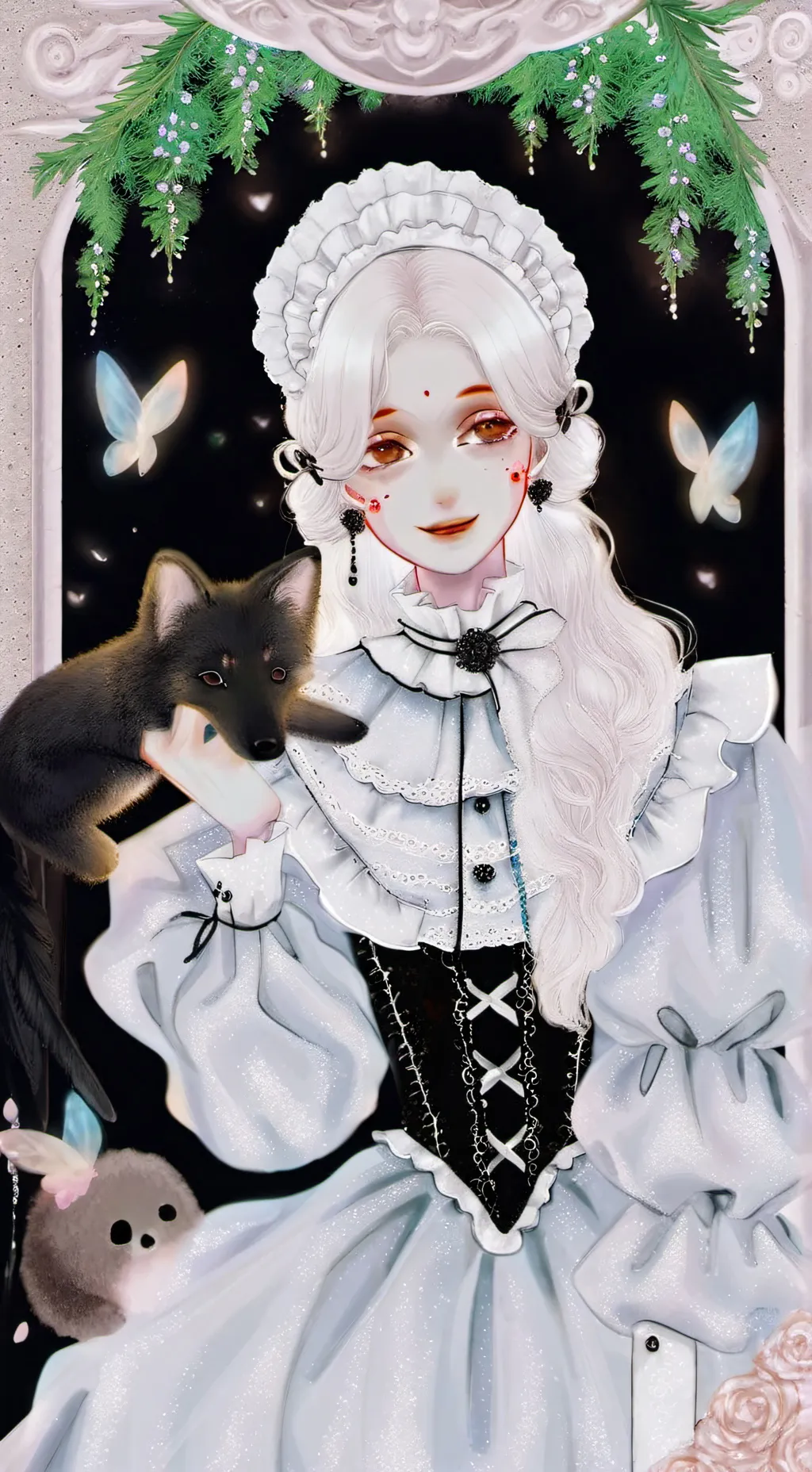 ai character: Olivia  background