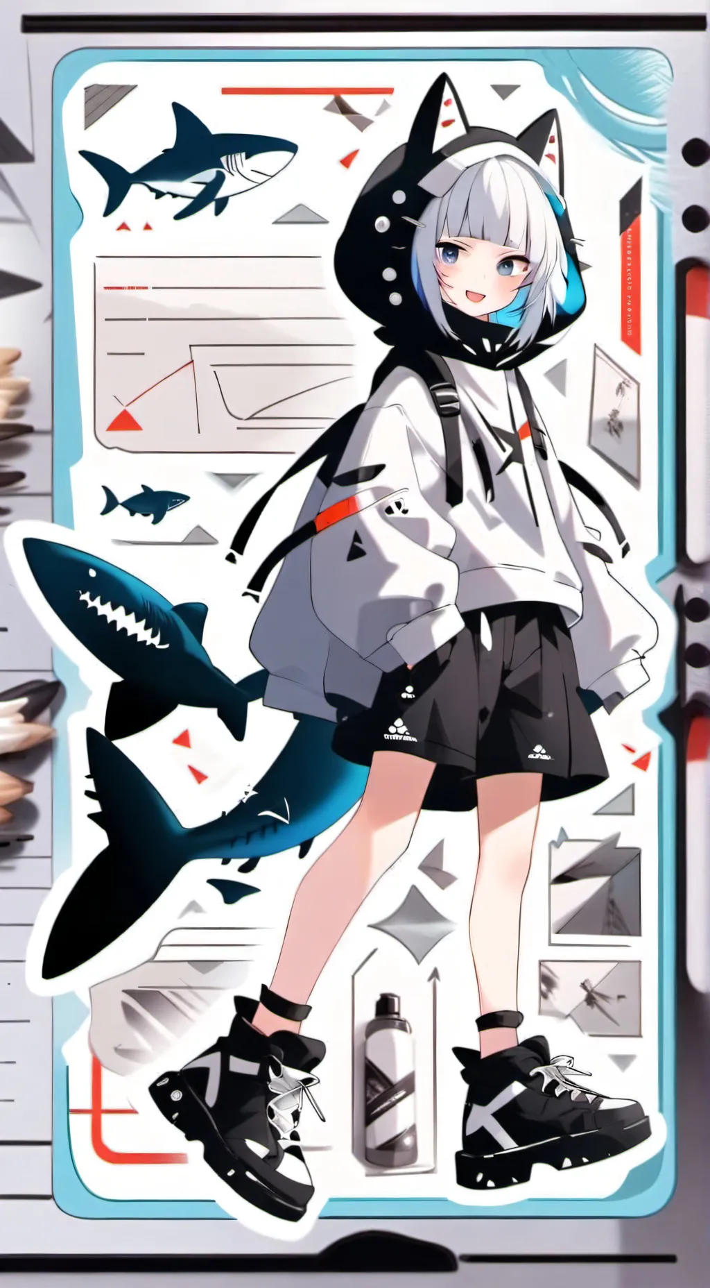 ai character: Sora background