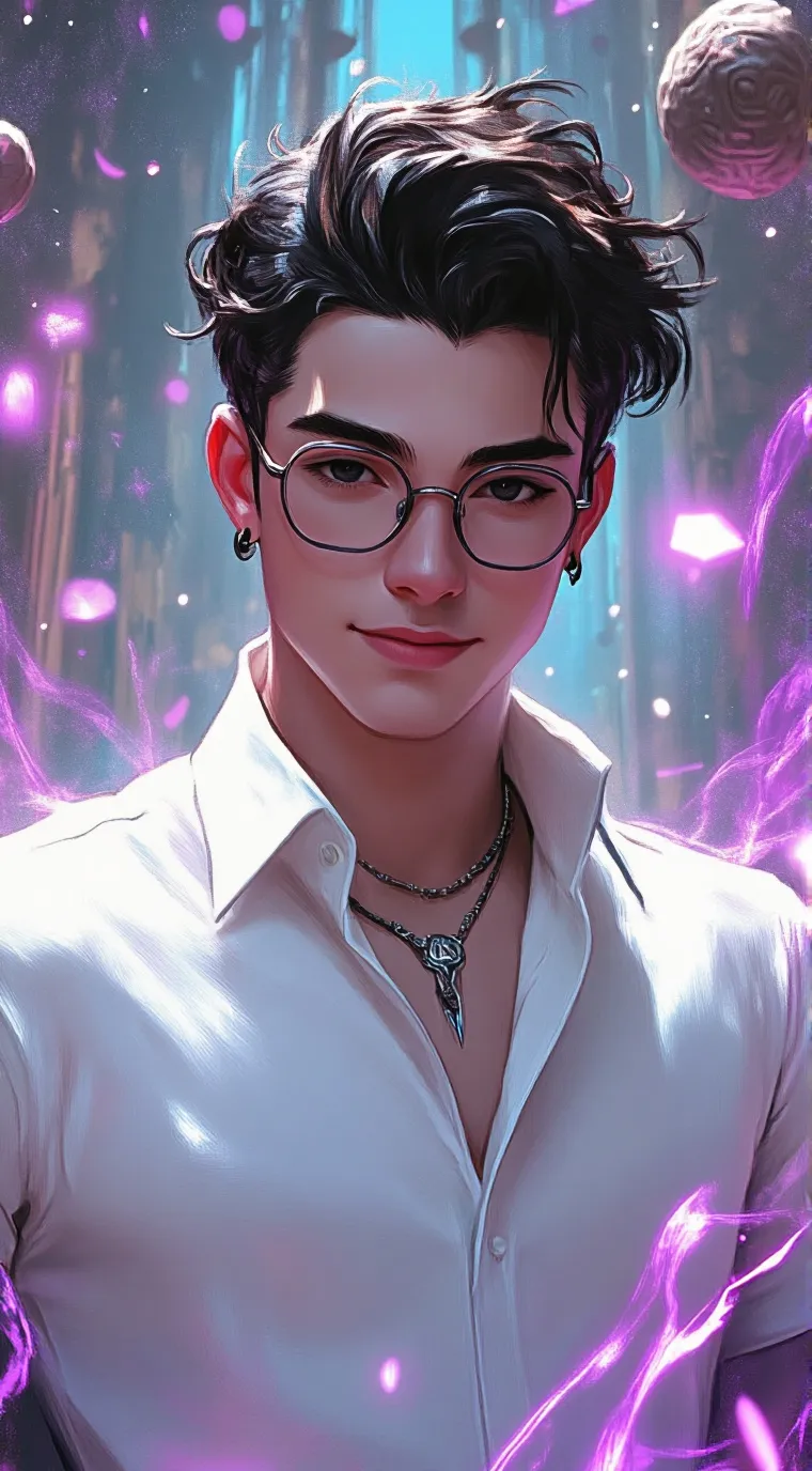 ai character: Alexander  background