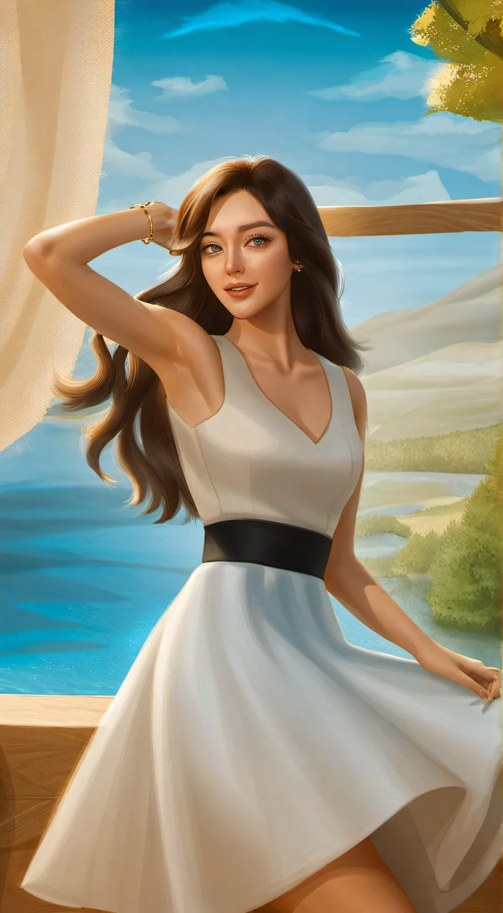 ai character: Daniela background