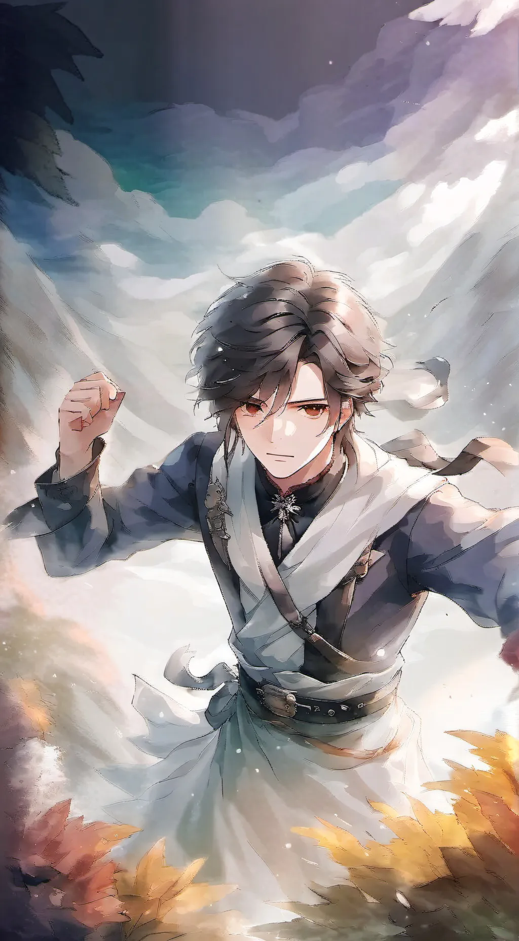 ai character: Олег background