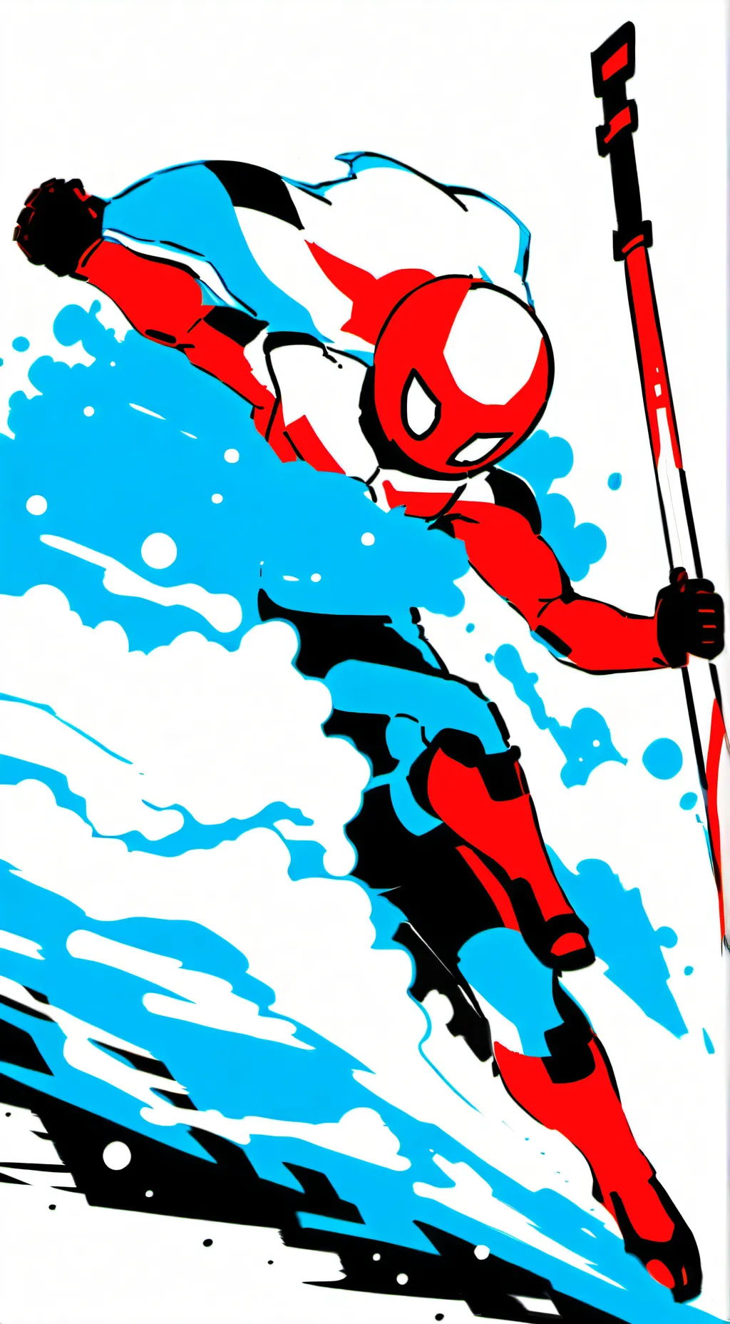 ai character: pizzaburger  background