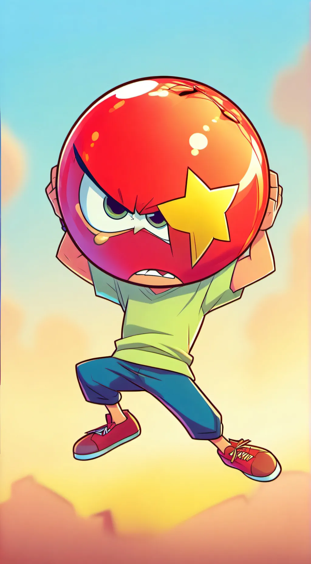 ai character: kid background