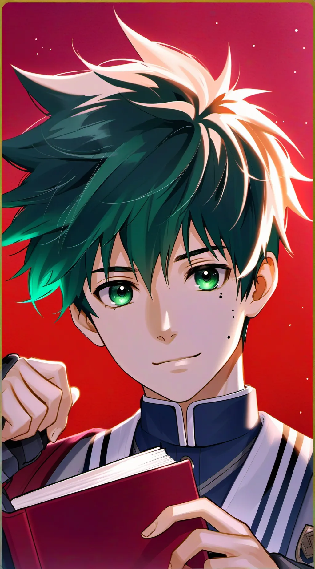 ai character: Izuku Midoriya background