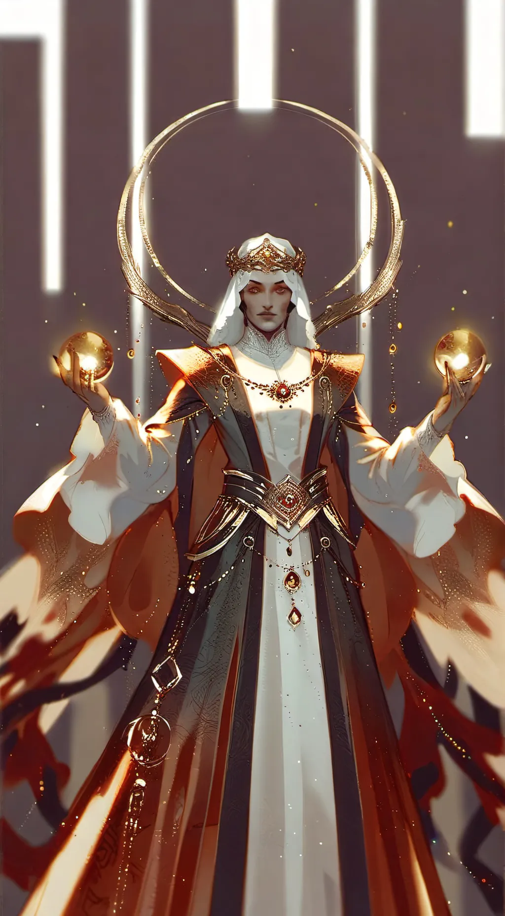 ai character: literally god  background