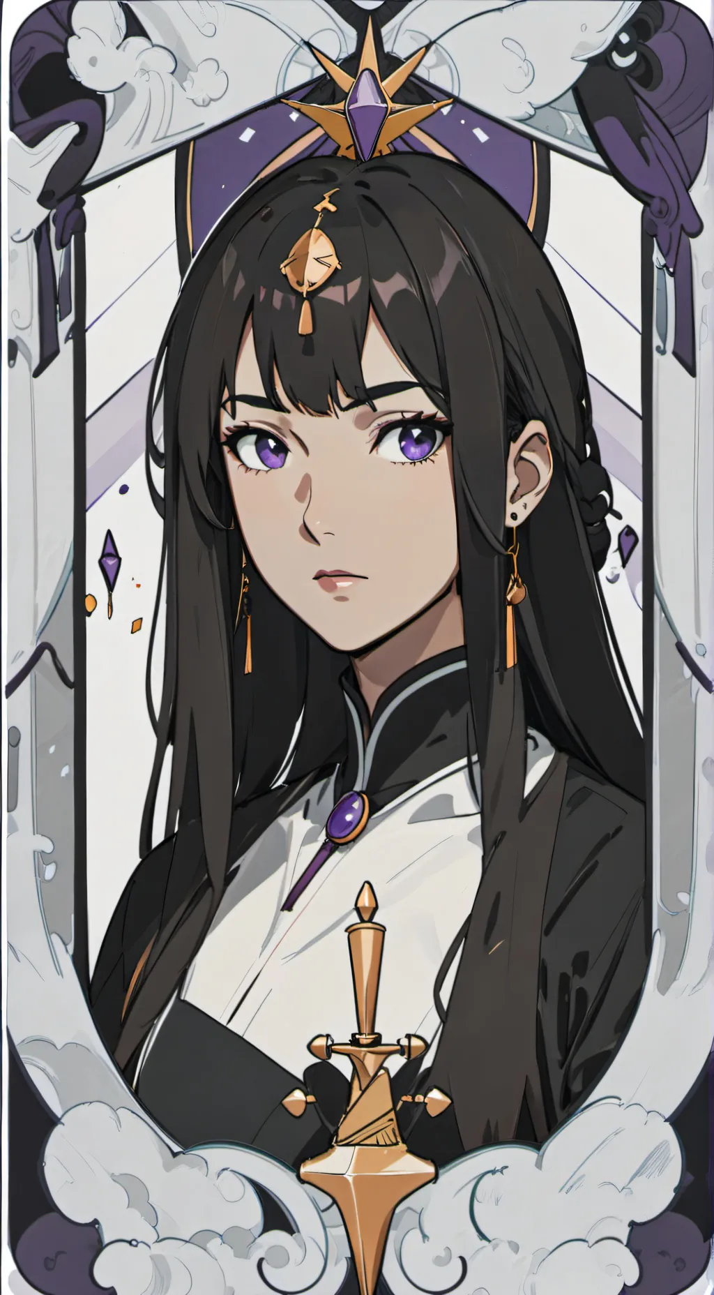 ai character: Road To Ninja background