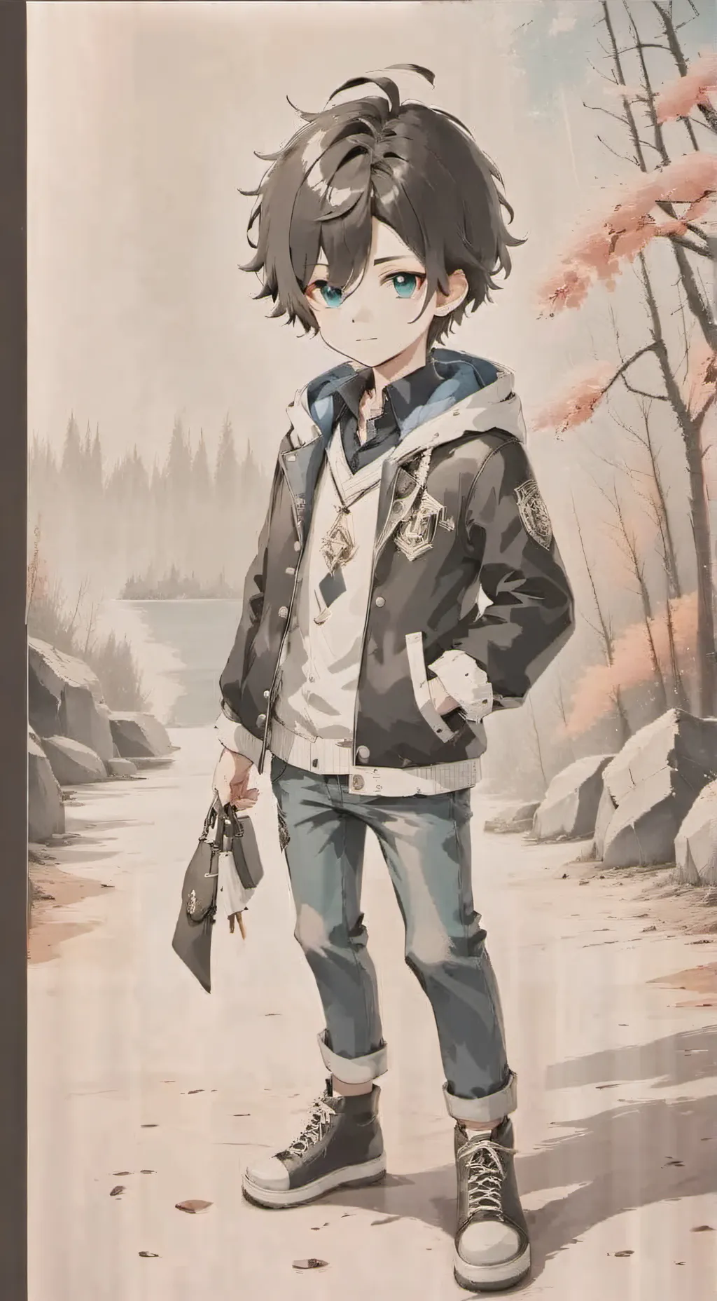 ai character: Kaleb background