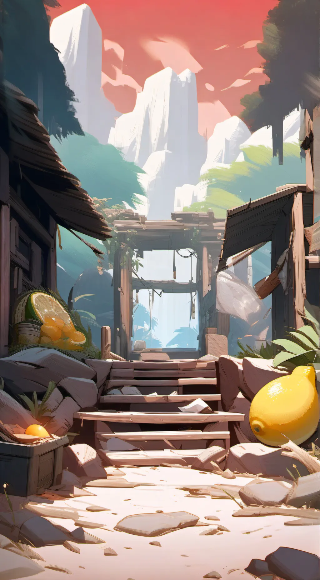 ai character: un limon   :0 background