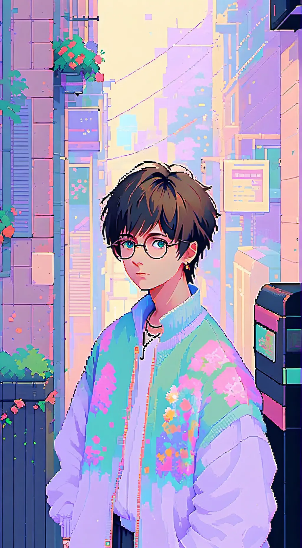 ai character: harry potter background