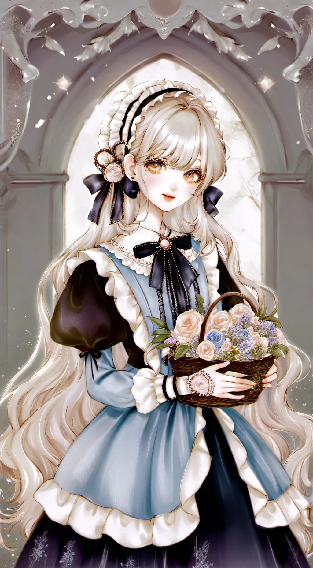 ai character: élodie background