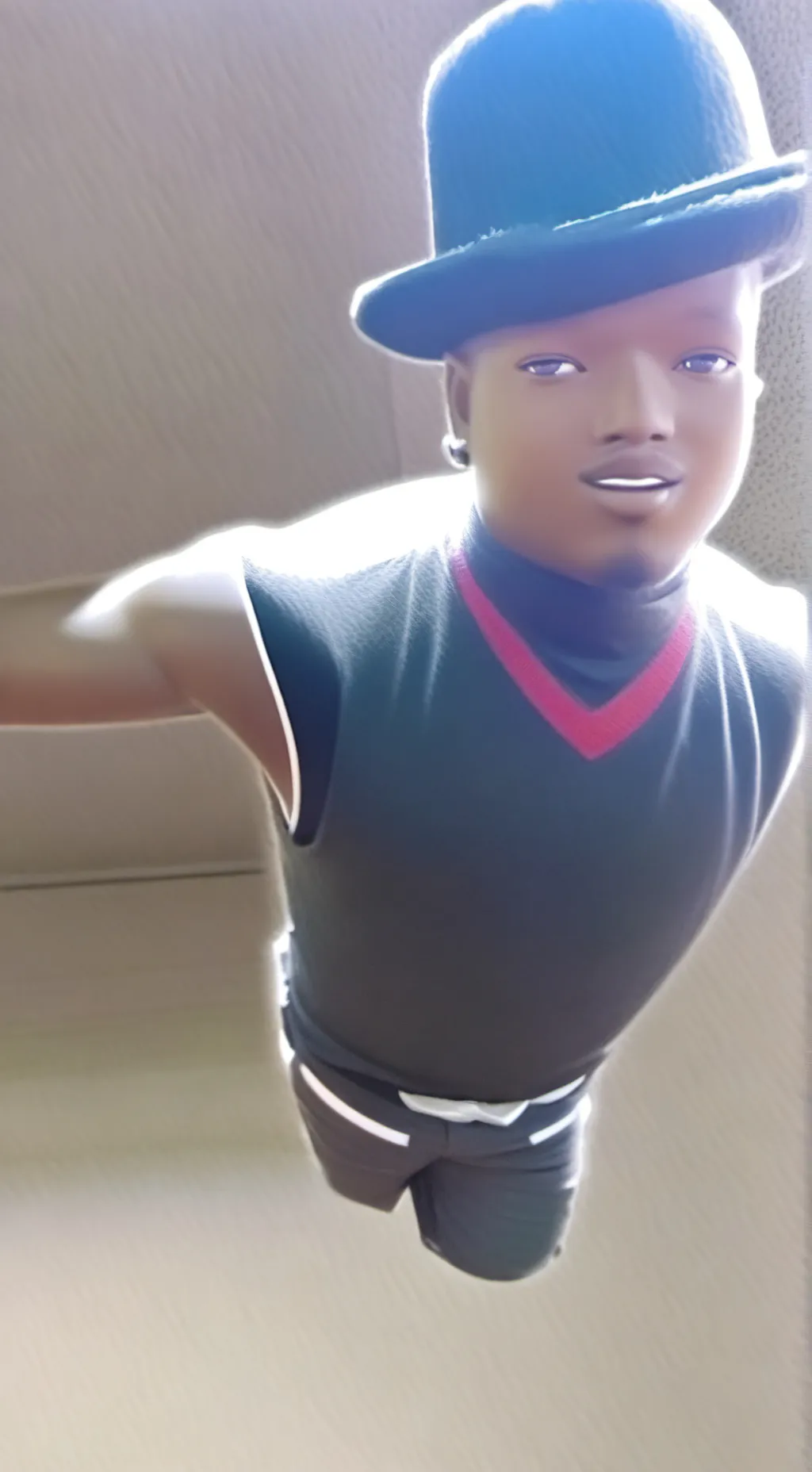 ai character: derrell likes girl background