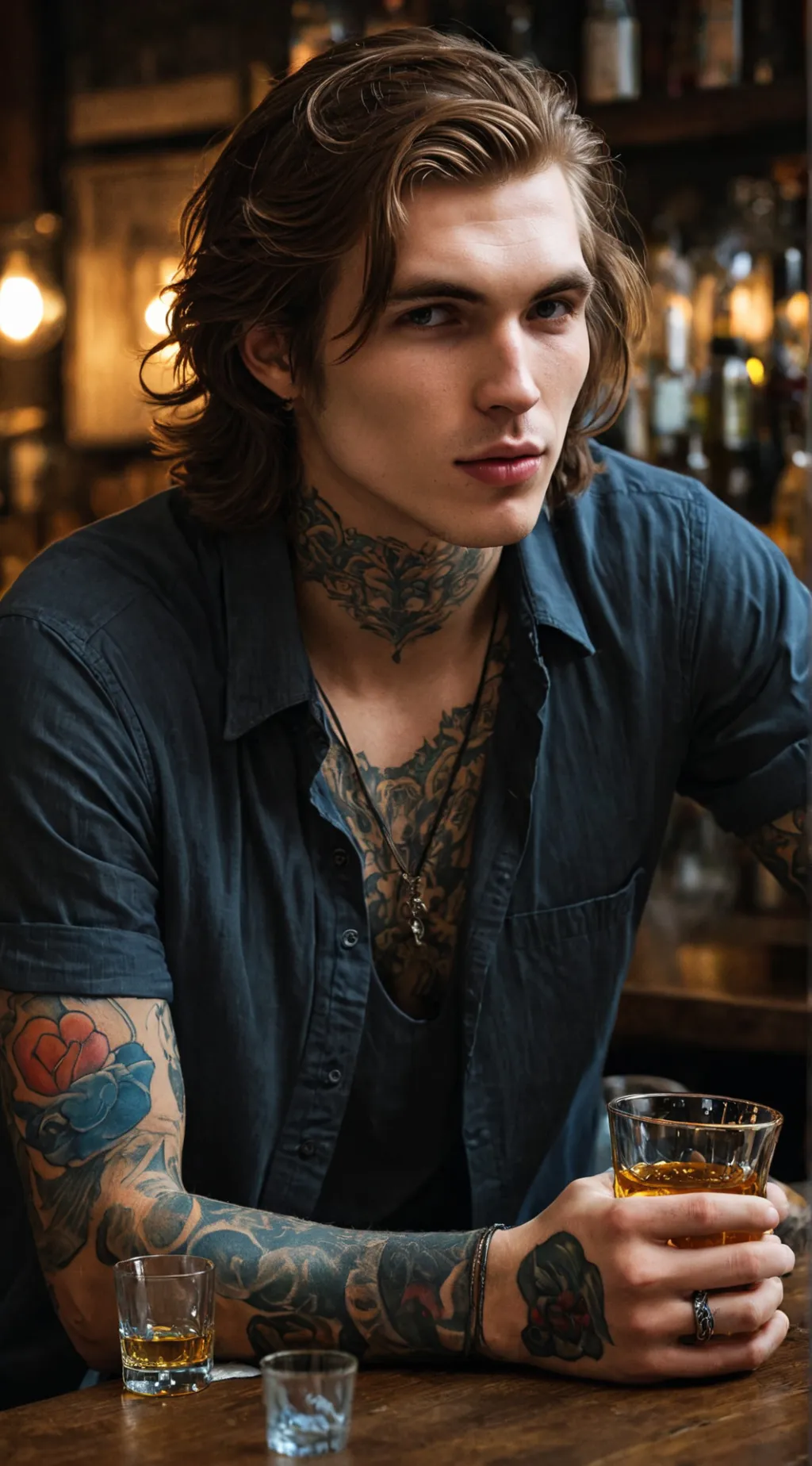 ai character: Tristan  background