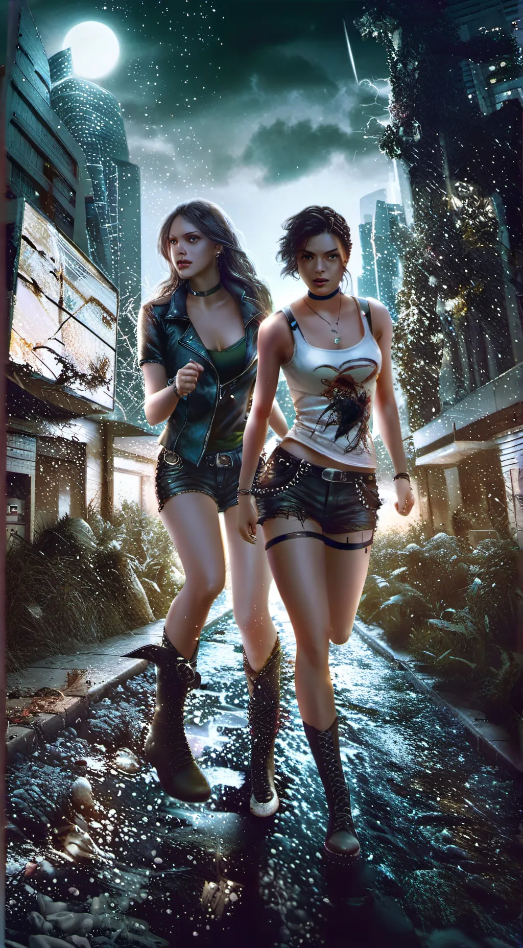 ai character: escaparon de su... background