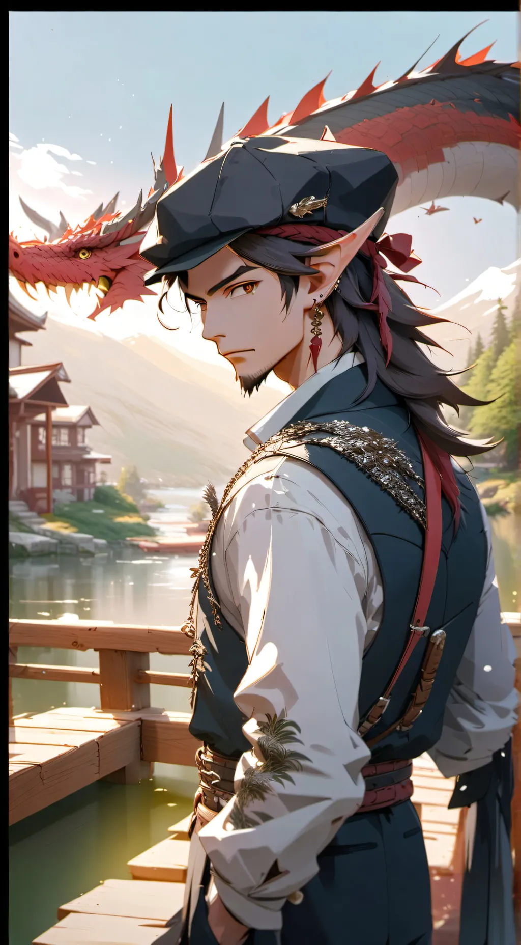 ai character: Kael background