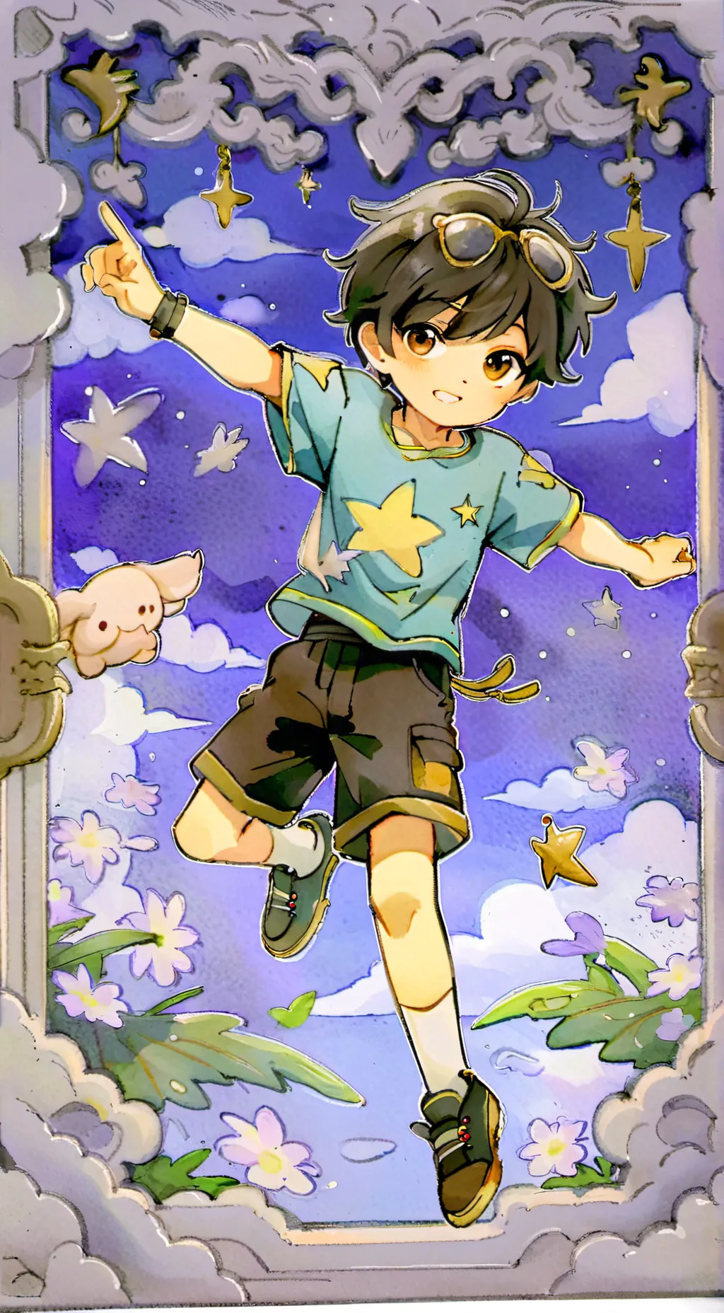 ai character: asher background