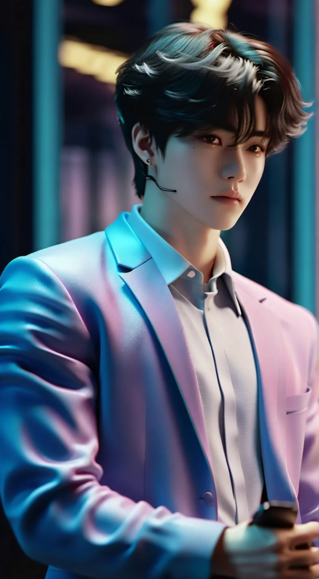 ai character: Taehyung background