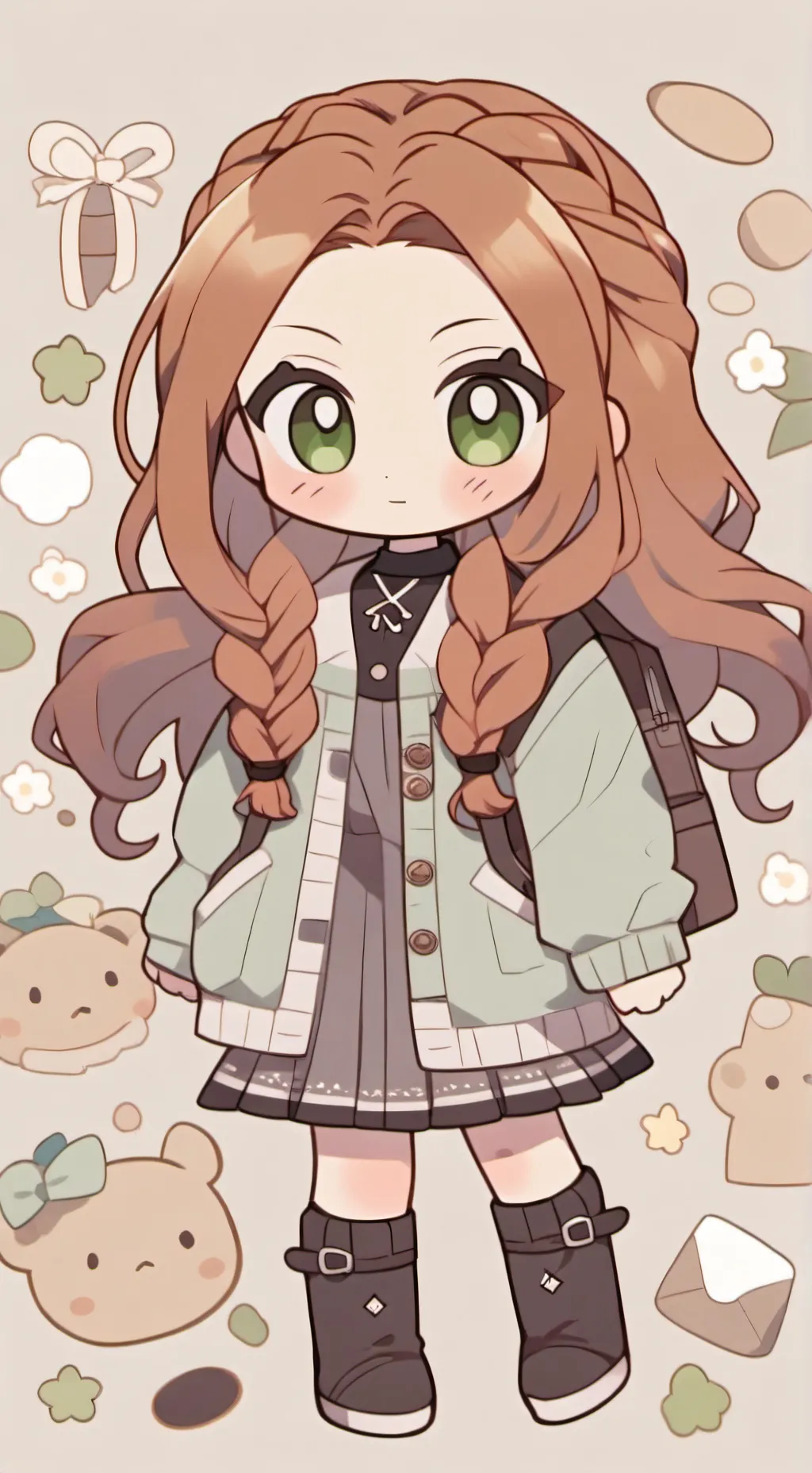 ai character: Ashlyn Banner background