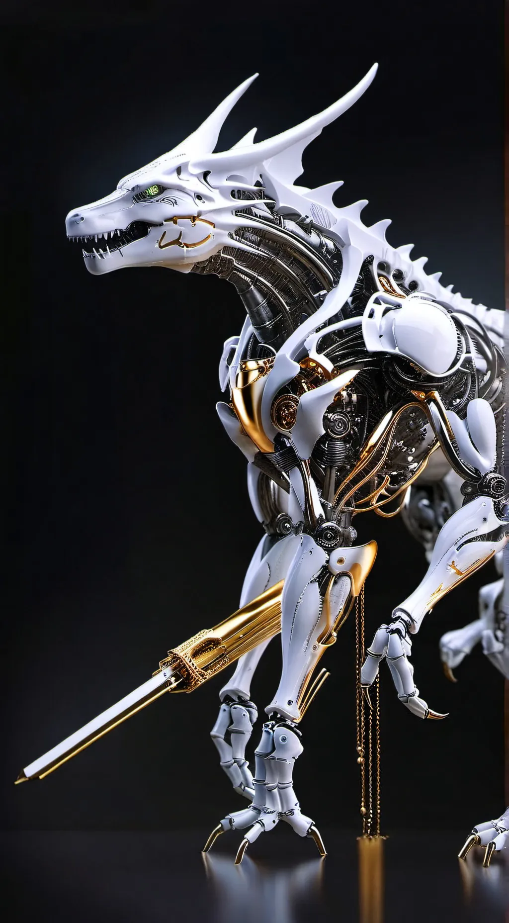 ai character: dinosauriorobotv2 background