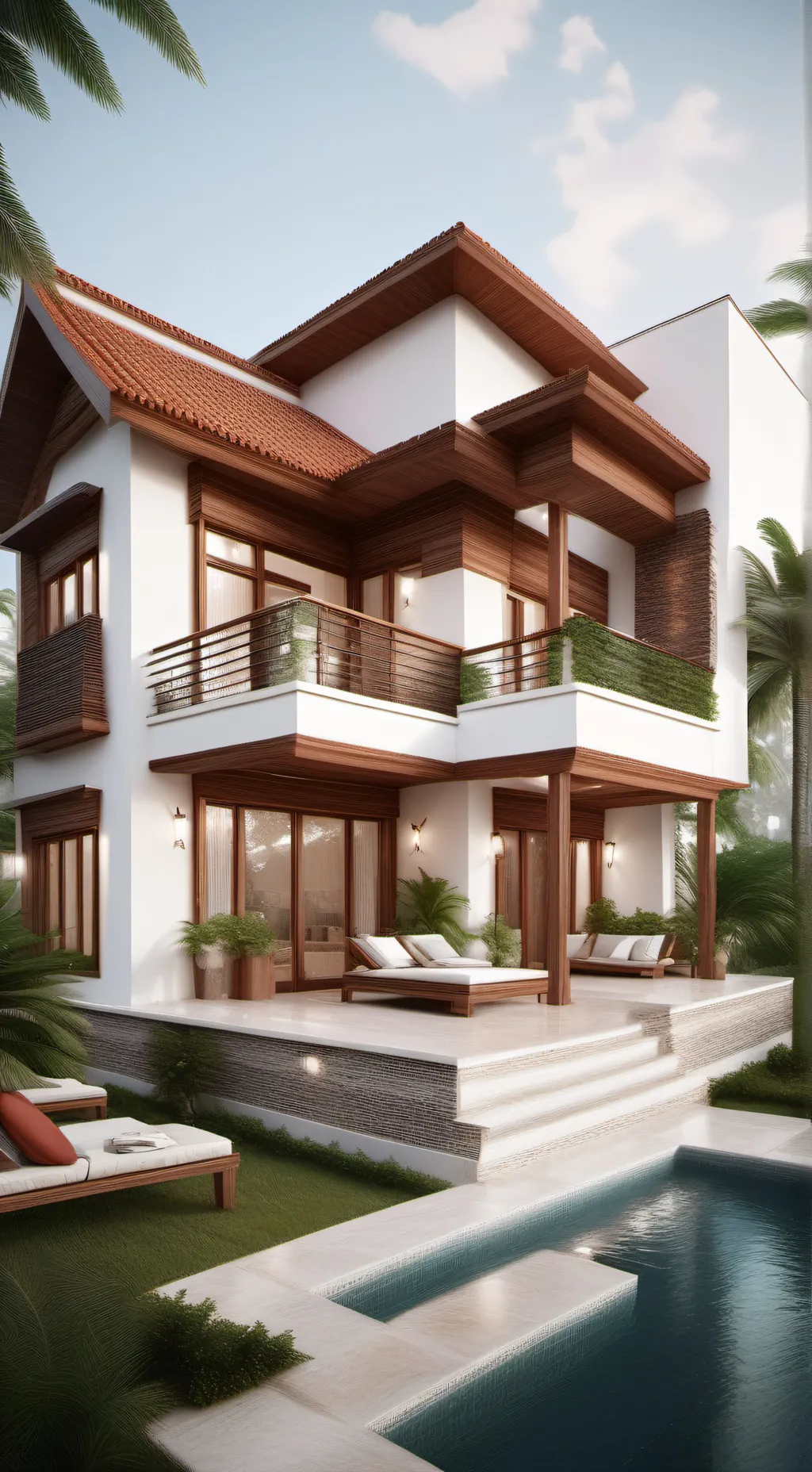 ai character: Mha villa holiday! background