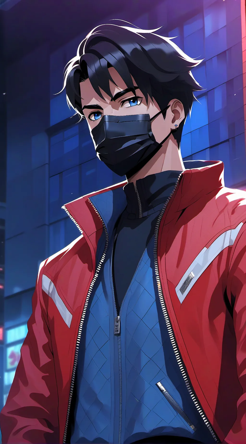 ai character: Squidgame  background