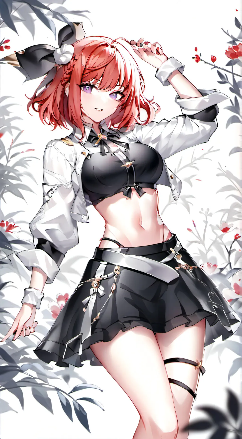 ai character: mha spawn chez toi background