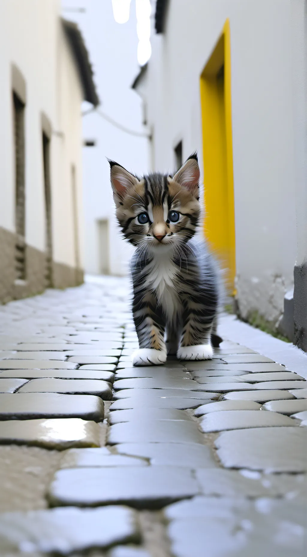 ai character: kitten background